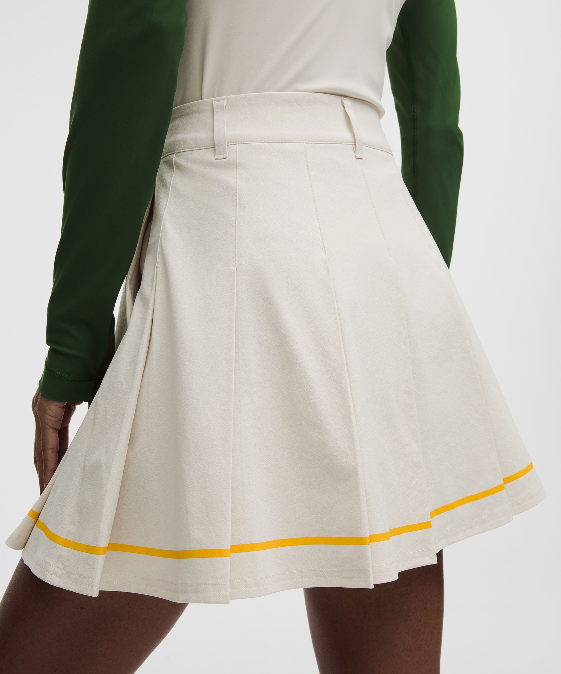 Lululemon Box-Pleat High-Rise A-line Golf Skirt