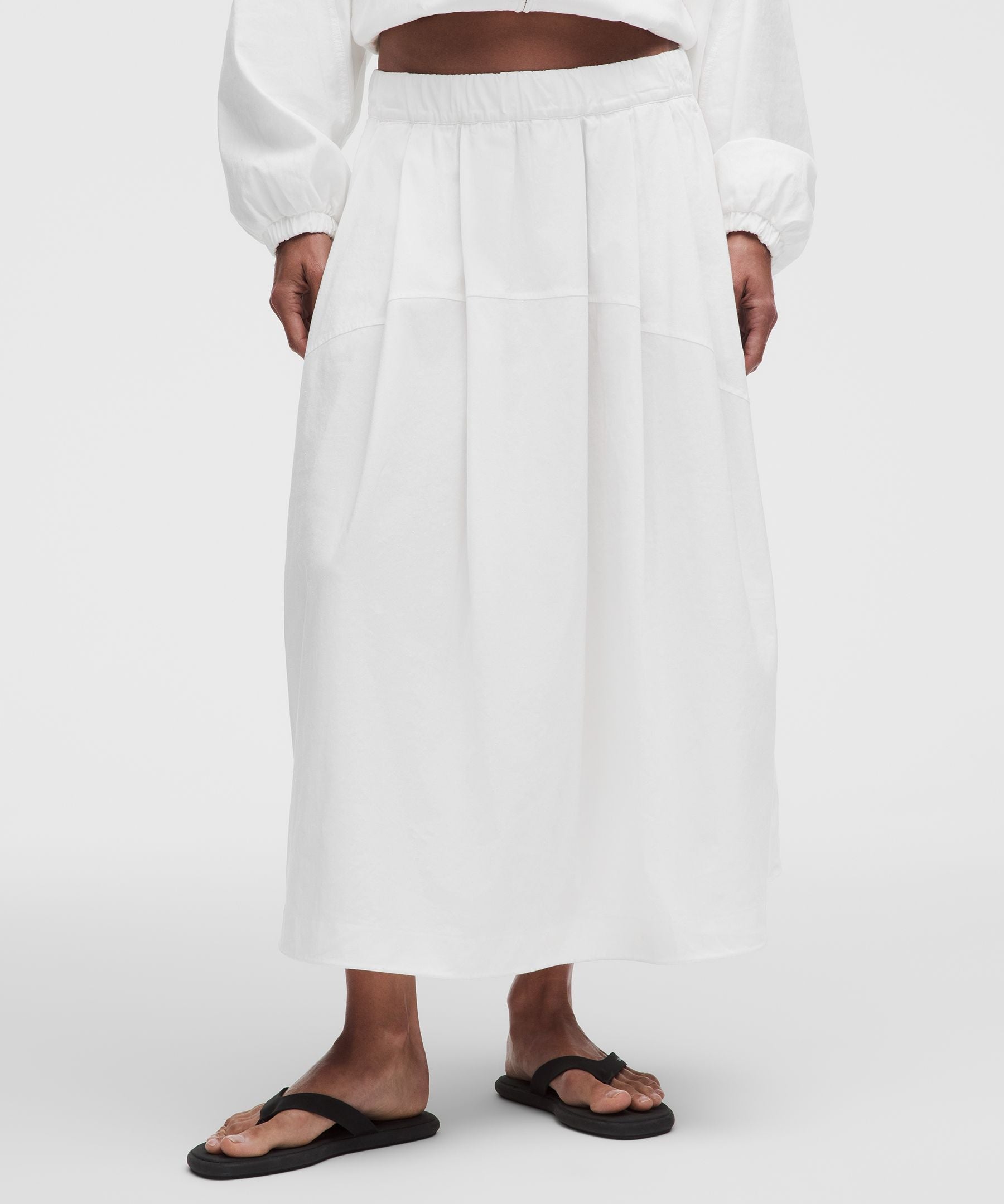 Lululemon LuluLinen Adjustable-Hem Maxi Skirt