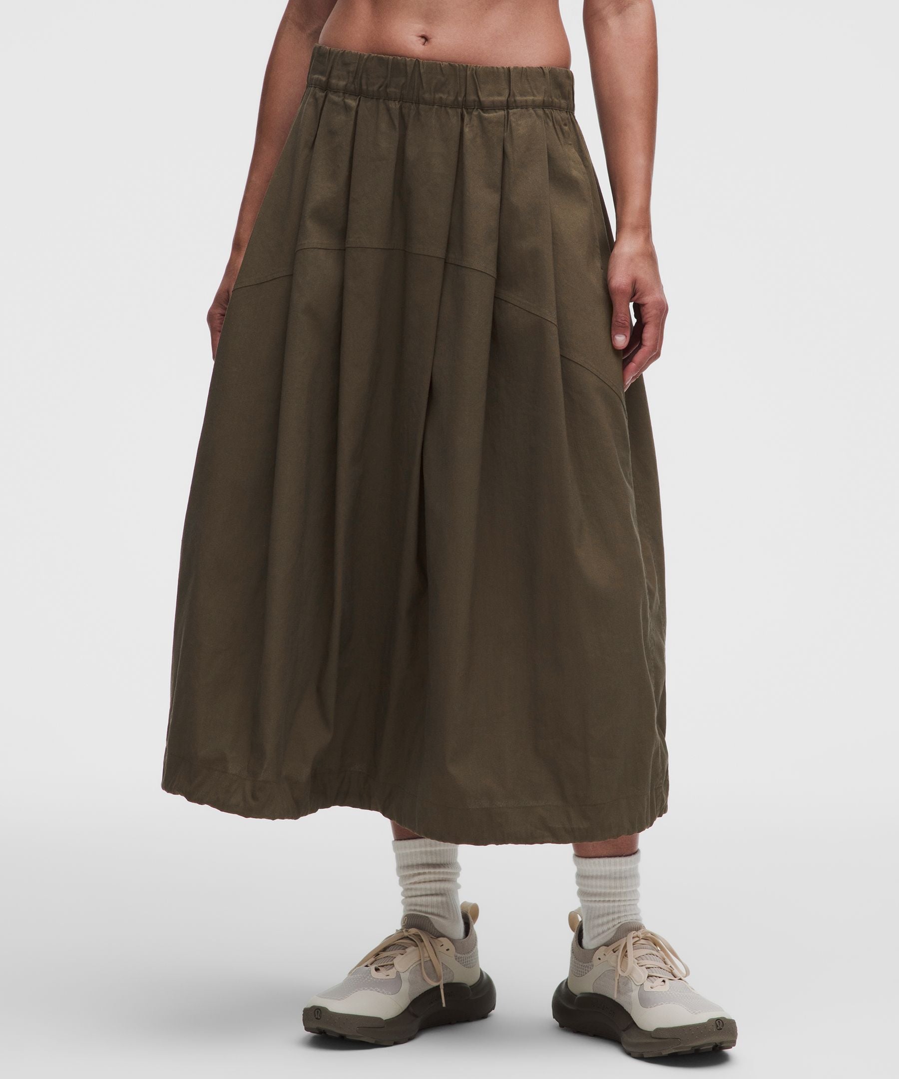 Lululemon LuluLinen Adjustable-Hem Maxi Skirt