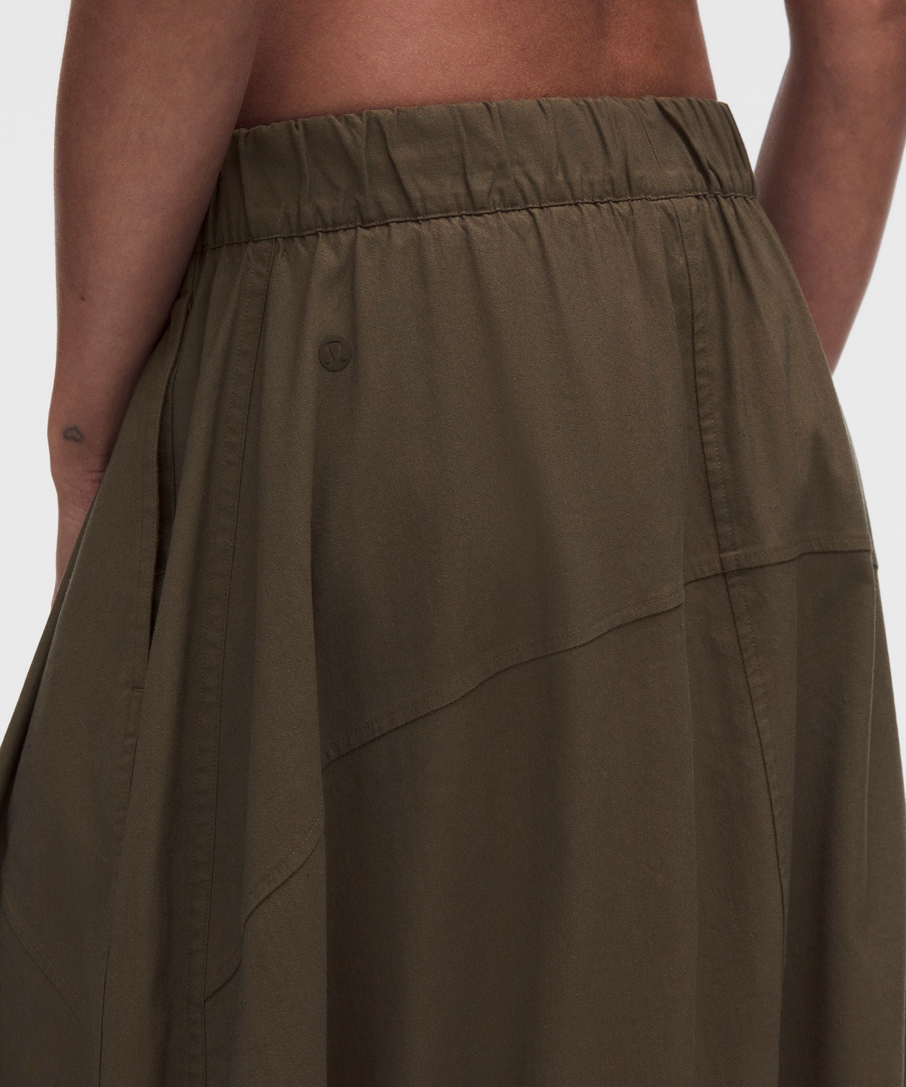 Lululemon LuluLinen Adjustable-Hem Maxi Skirt