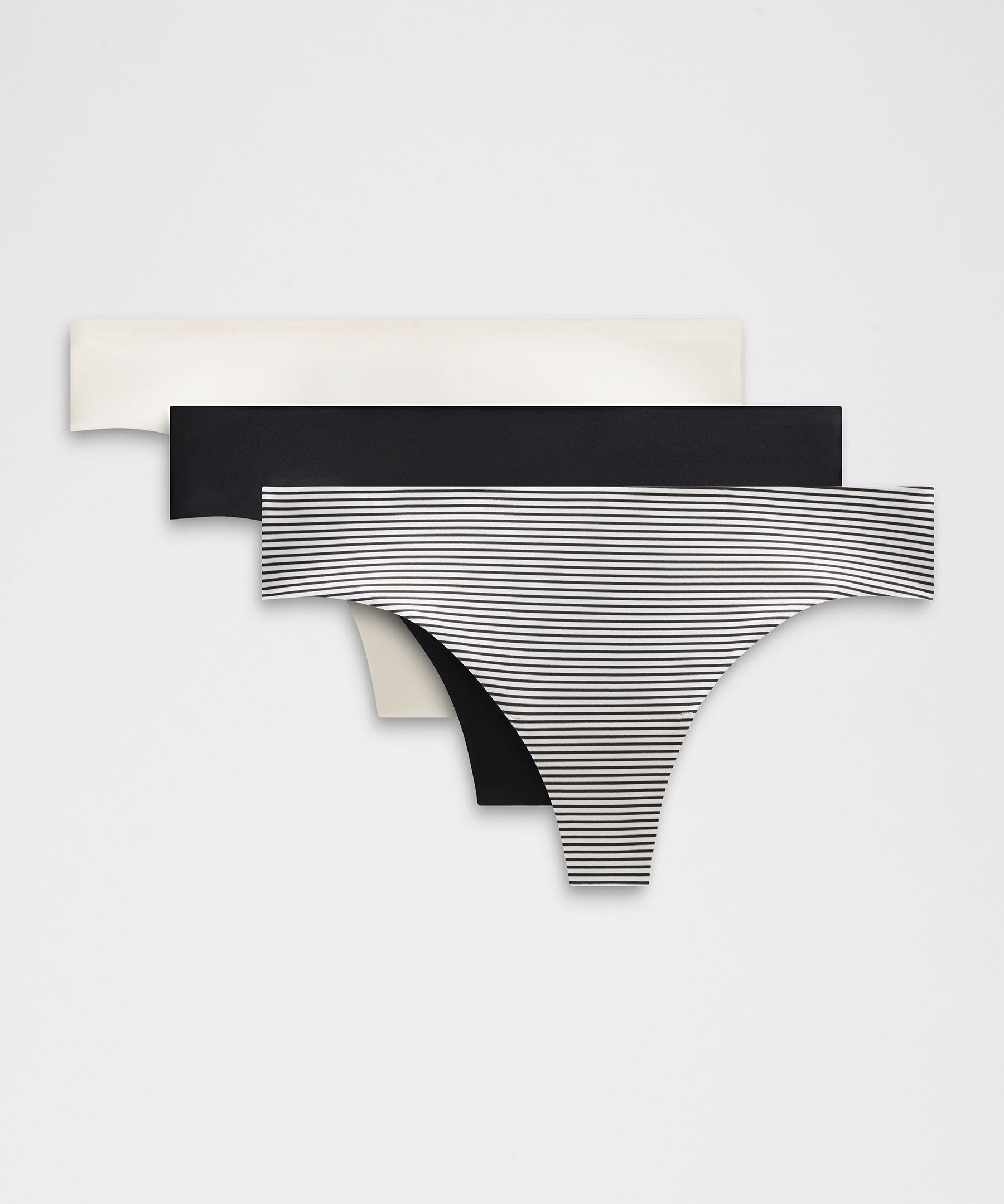 Lululemon InvisiWear Mid-Rise Thong Underwear *3 Pack