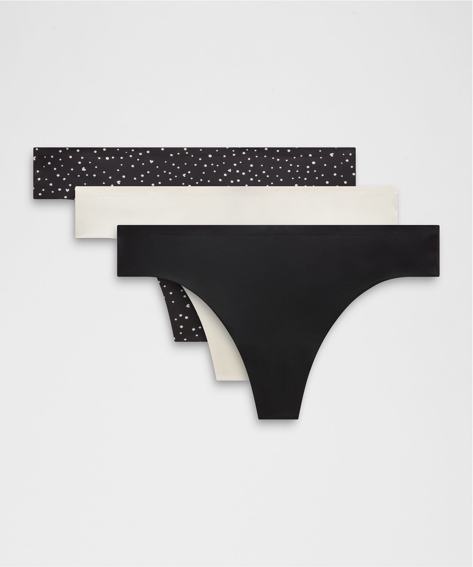 Lululemon InvisiWear Mid-Rise Thong Underwear *3 Pack