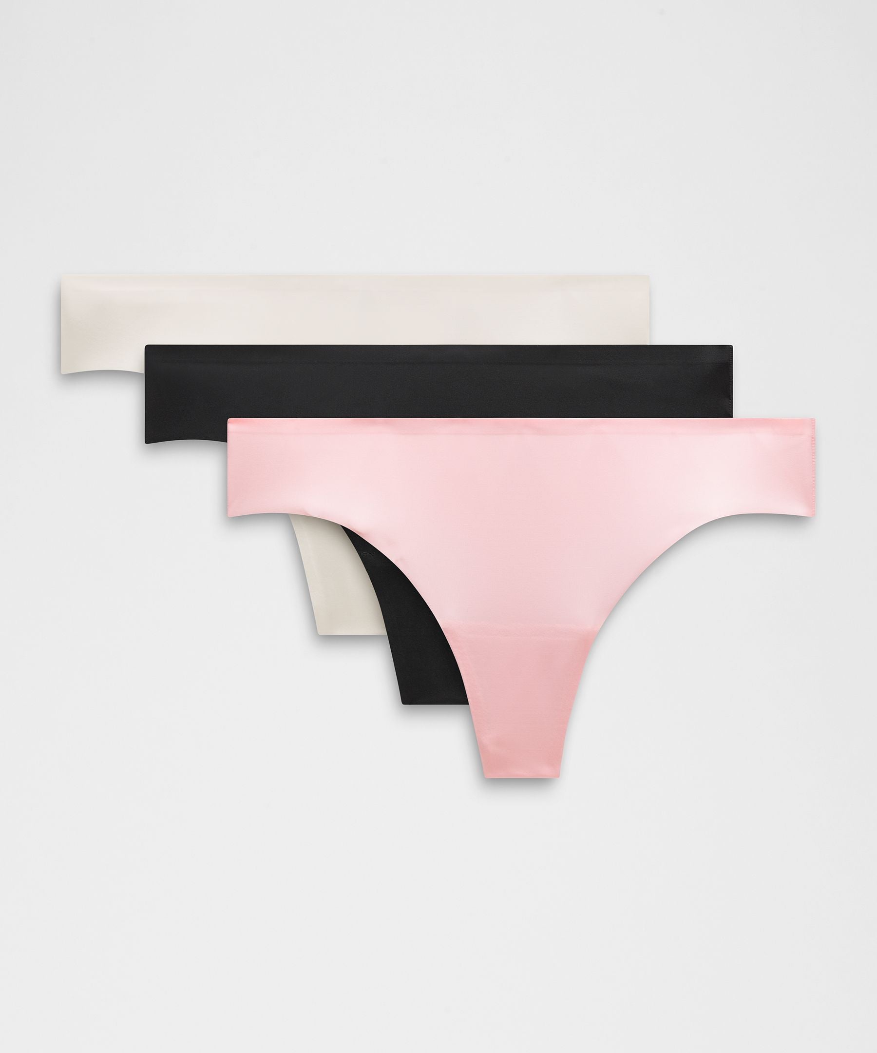 Lululemon InvisiWear Mid-Rise Thong Underwear *3 Pack
