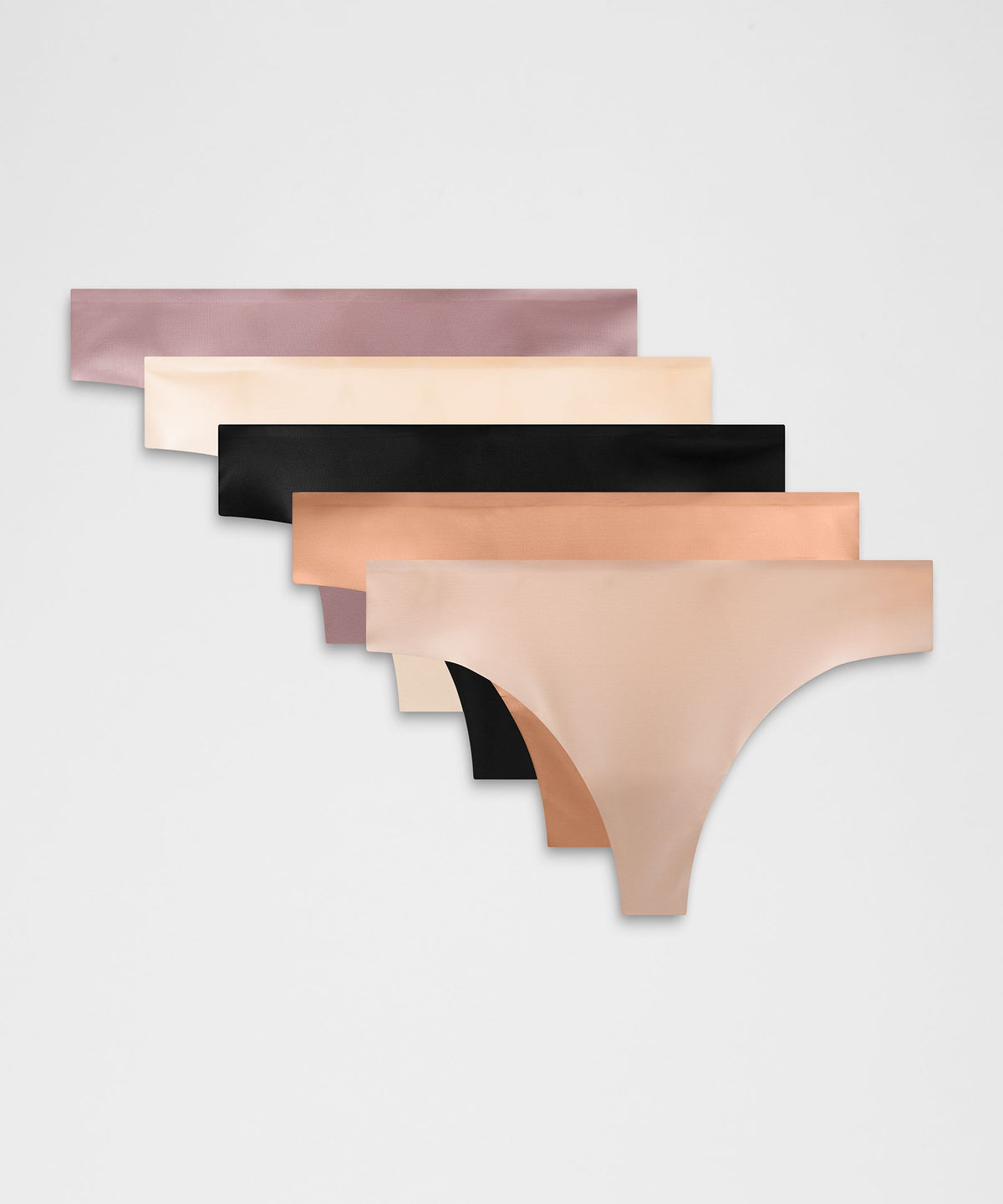 Lululemon InvisiWear Mid-Rise Thong Underwear *5 Pack