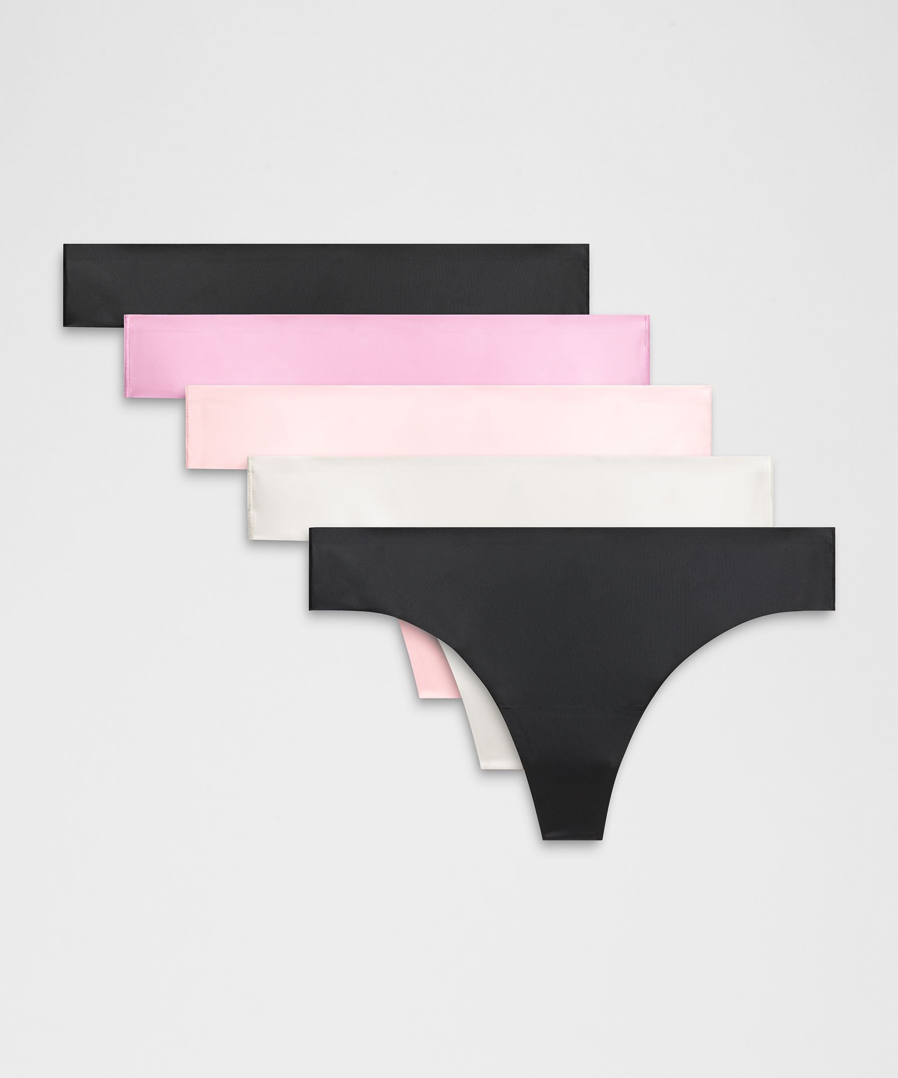 Lululemon InvisiWear Mid-Rise Thong Underwear *5 Pack