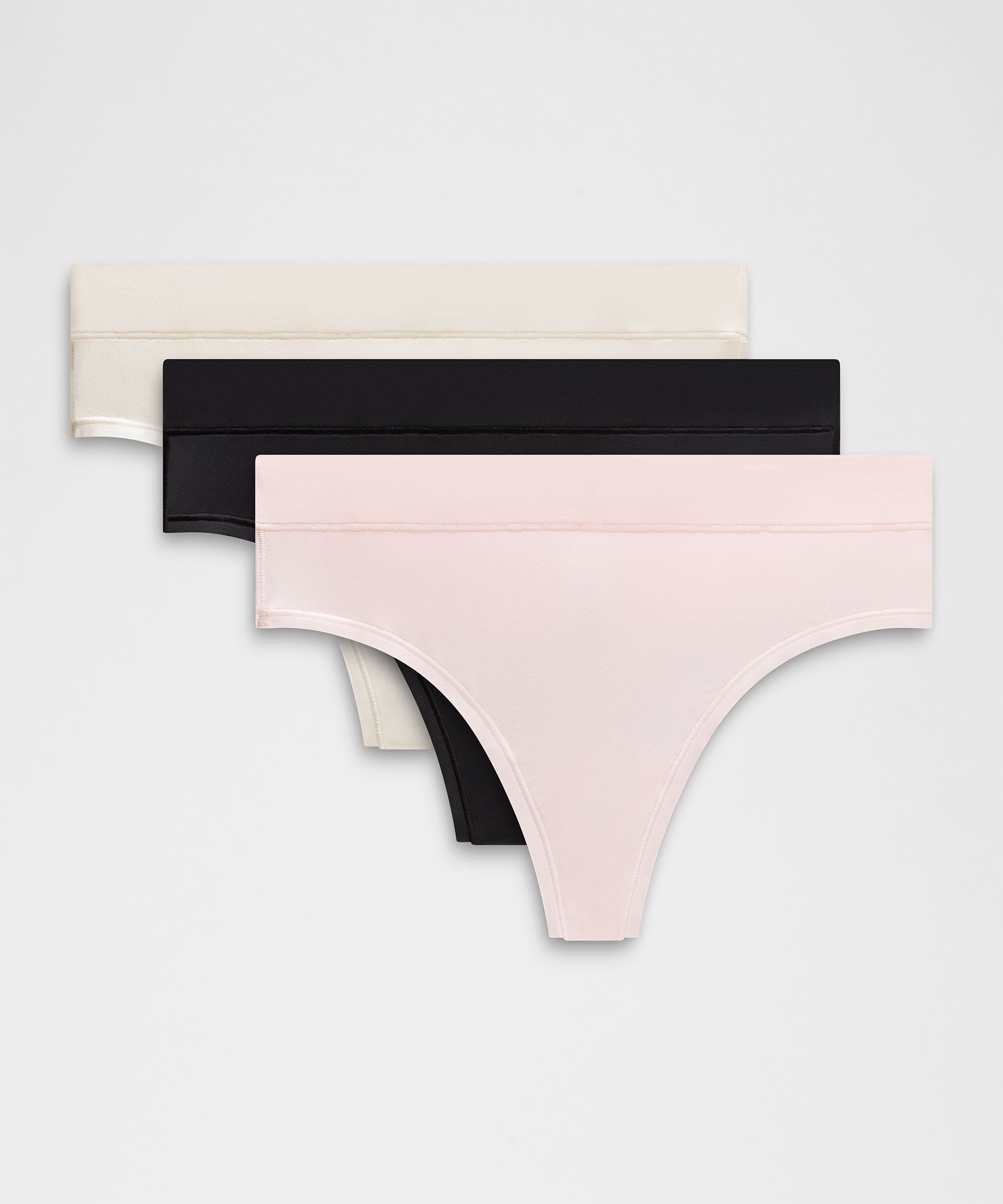 Lululemon UnderEase High-Rise Thong Underwear *3 Pack