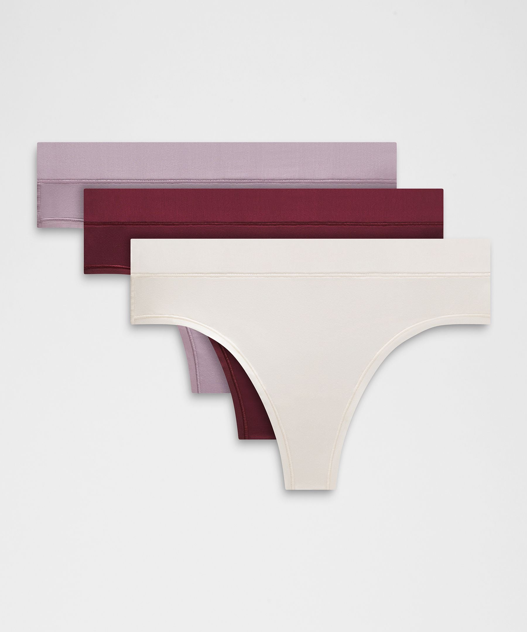 Lululemon UnderEase High-Rise Thong Underwear *3 Pack