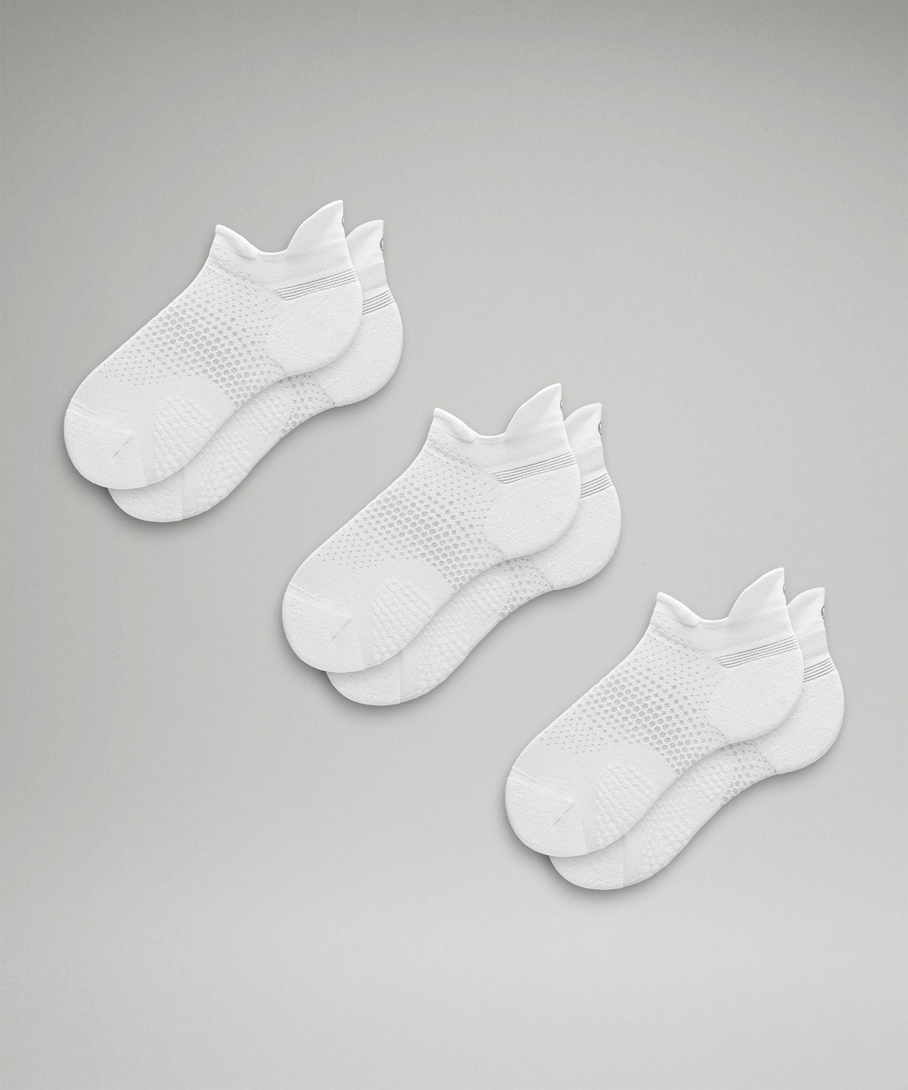 Lululemon Women's MacroPillow Tab Running Socks Medium Cushioning *3 Pack