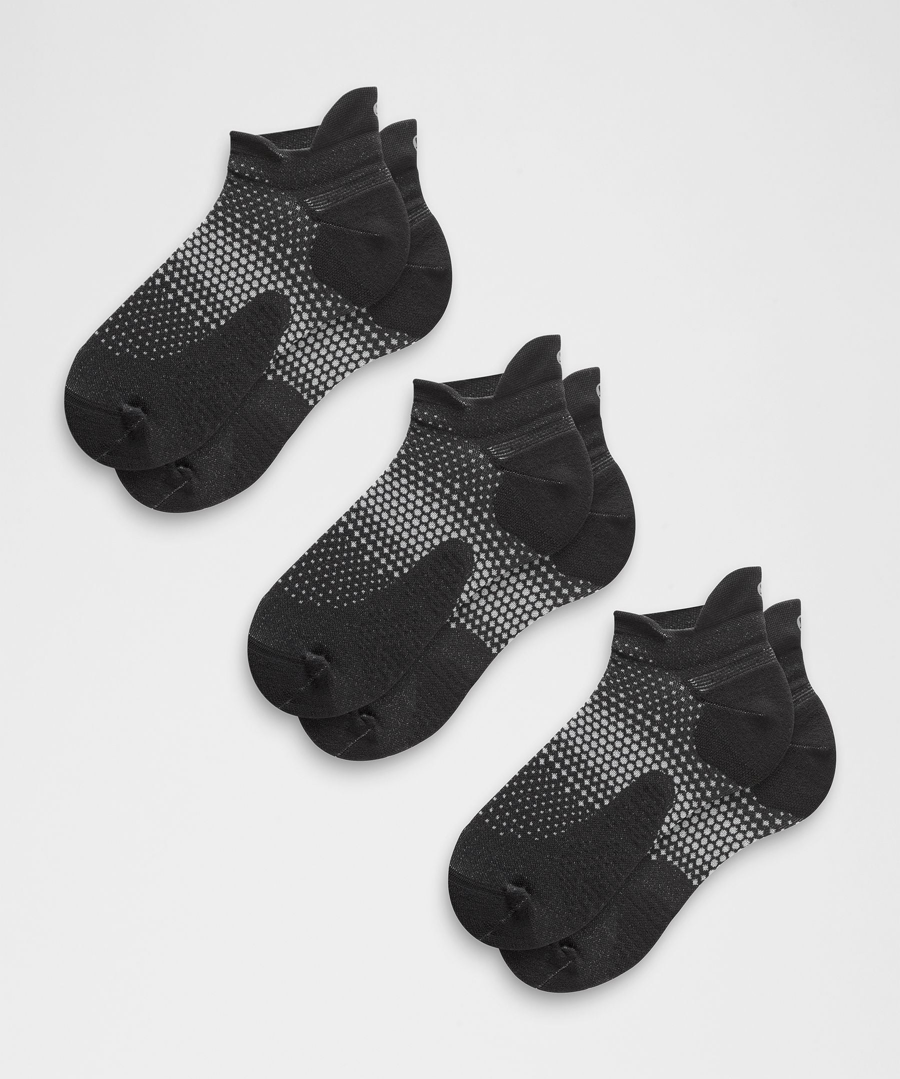 Lululemon Women's MacroPillow Tab Running Socks Medium Cushioning *3 Pack