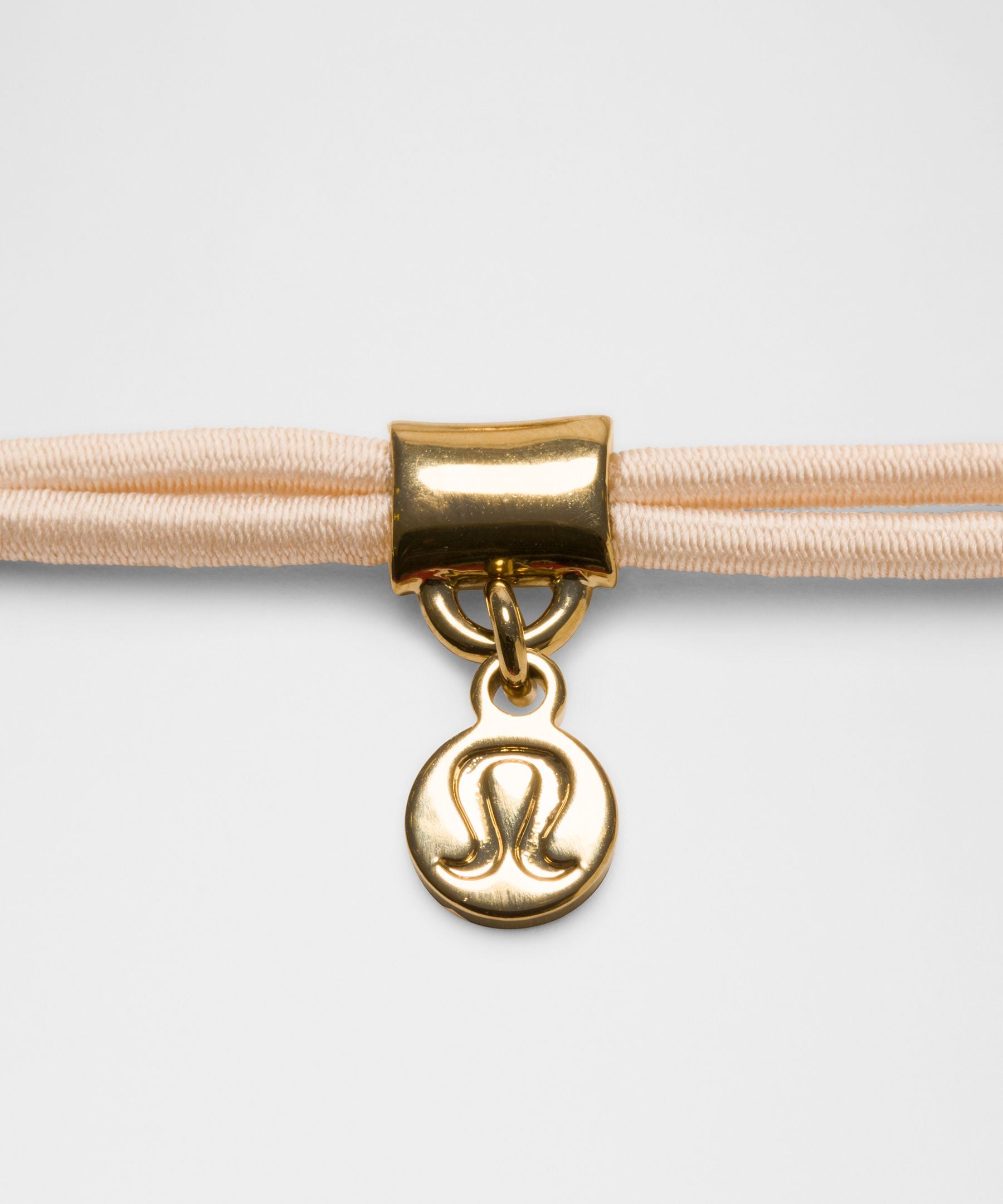 Lululemon Logo Charm Hair Ties *3 Pack