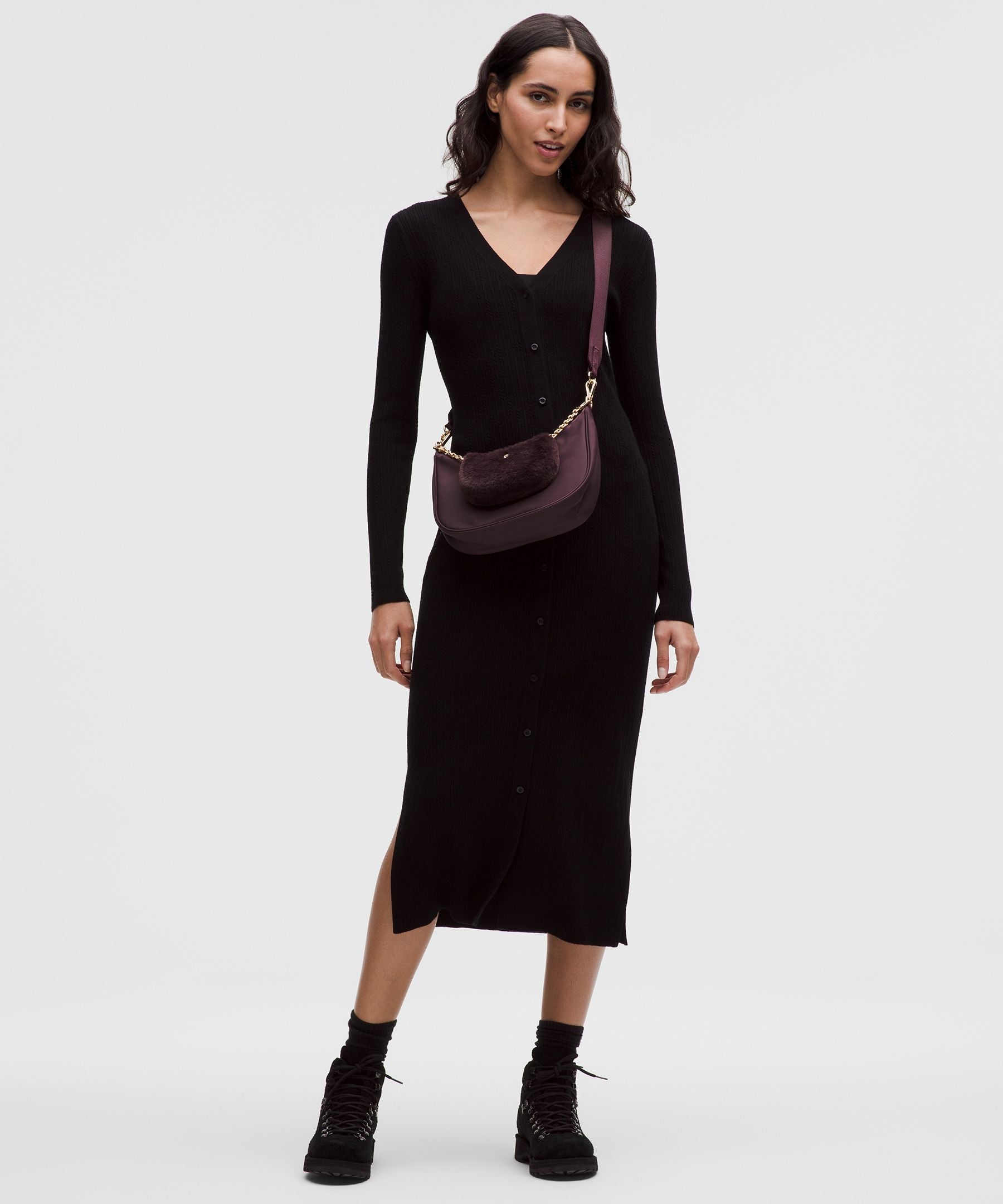 Lululemon City Essentials Nano Shoulder Bag *Plush Fleece
