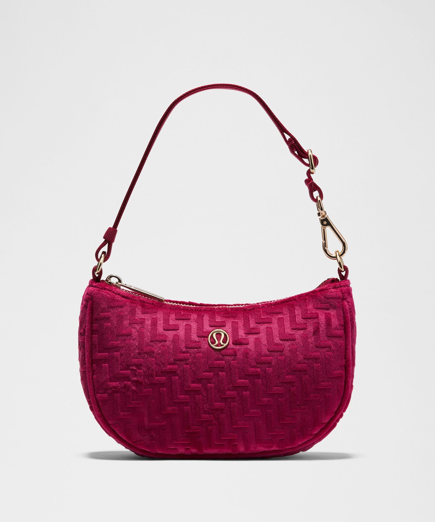 Lululemon City Essentials Mini Shoulder Bag 1L *L Monogram Velvet