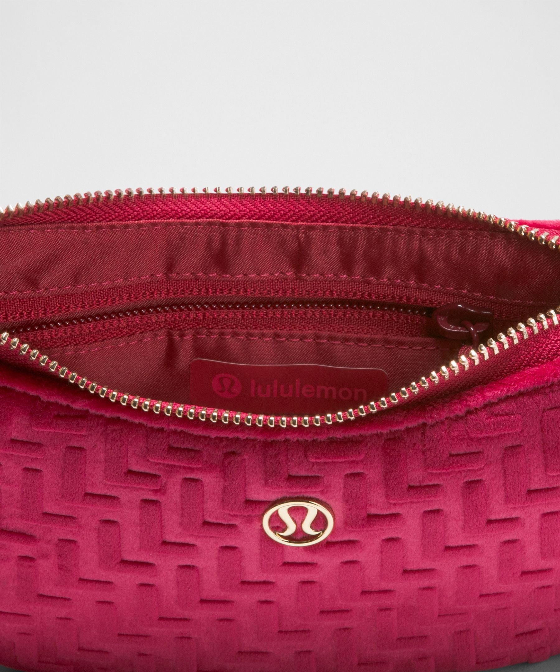 Lululemon City Essentials Mini Shoulder Bag 1L *L Monogram Velvet