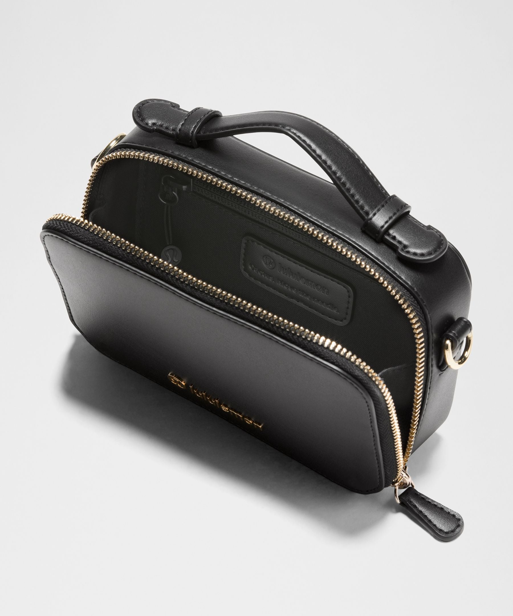 Lululemon Leather Alternative Camera Crossbody Bag