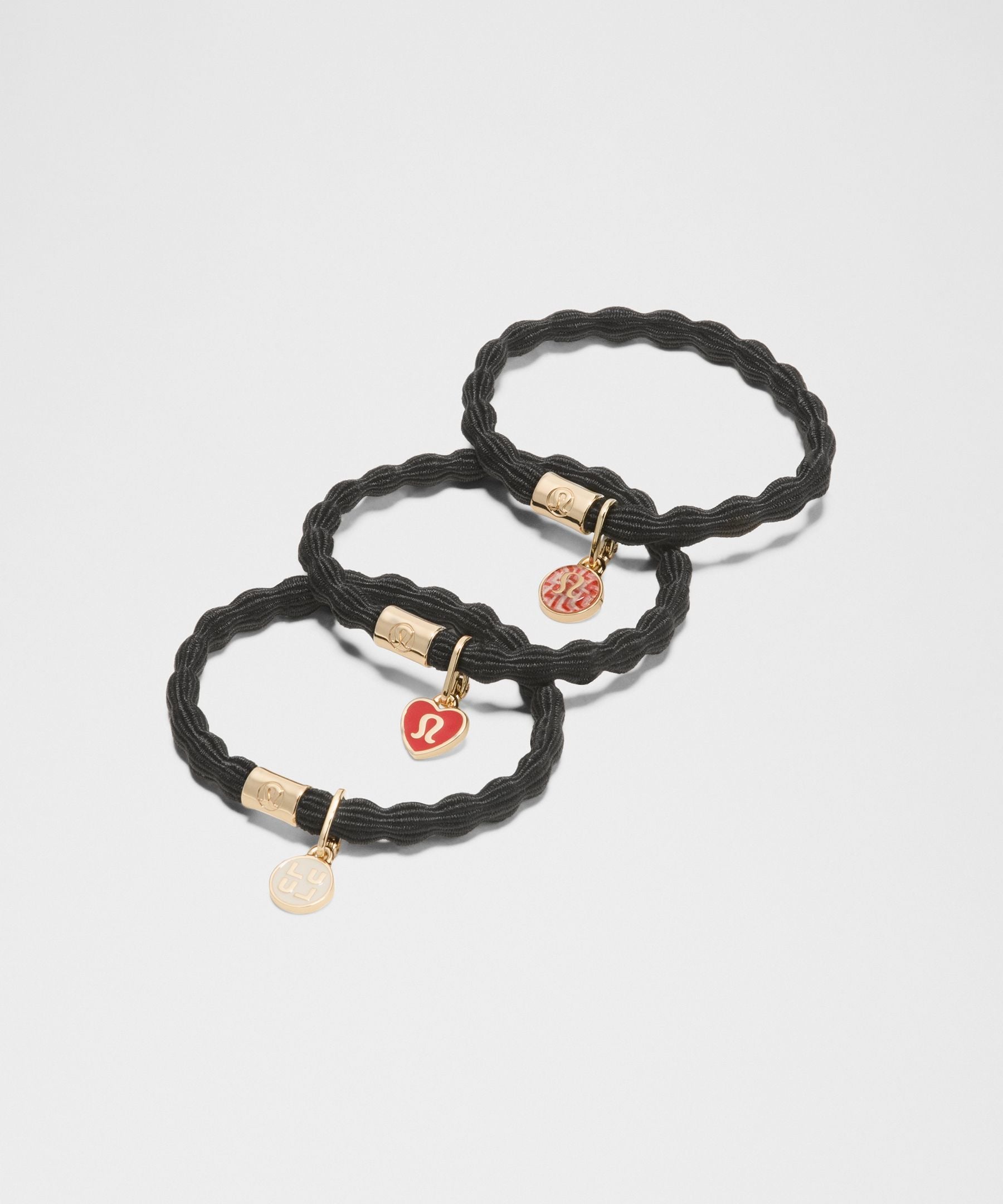 Lululemon Embellished Hair Ties *3 Pack