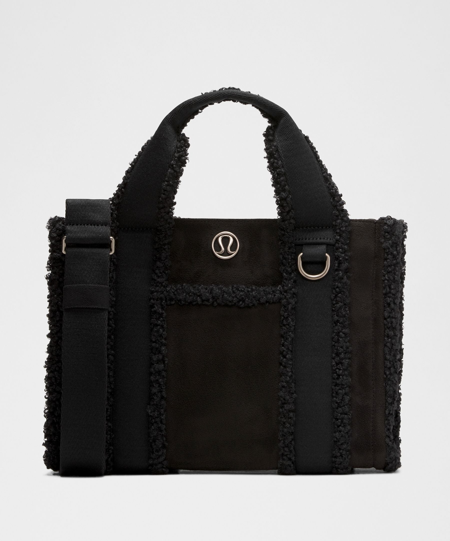 Lululemon Boxy Mini Tote Bag 4.5L *Faux Shearling Trims