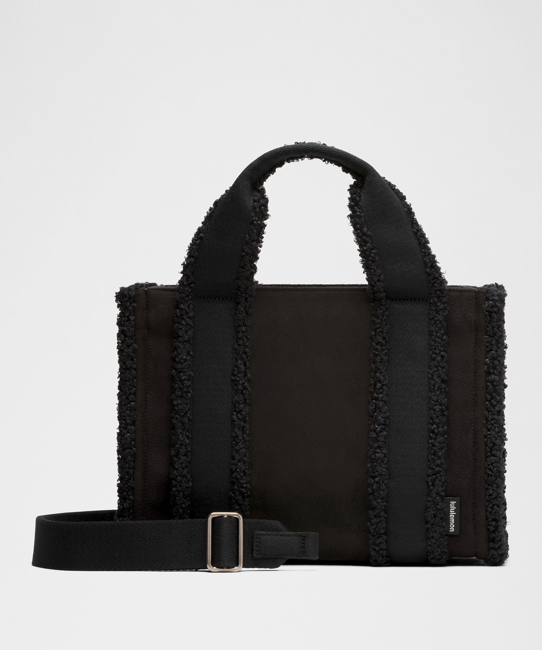 Lululemon Boxy Mini Tote Bag 4.5L *Faux Shearling Trims