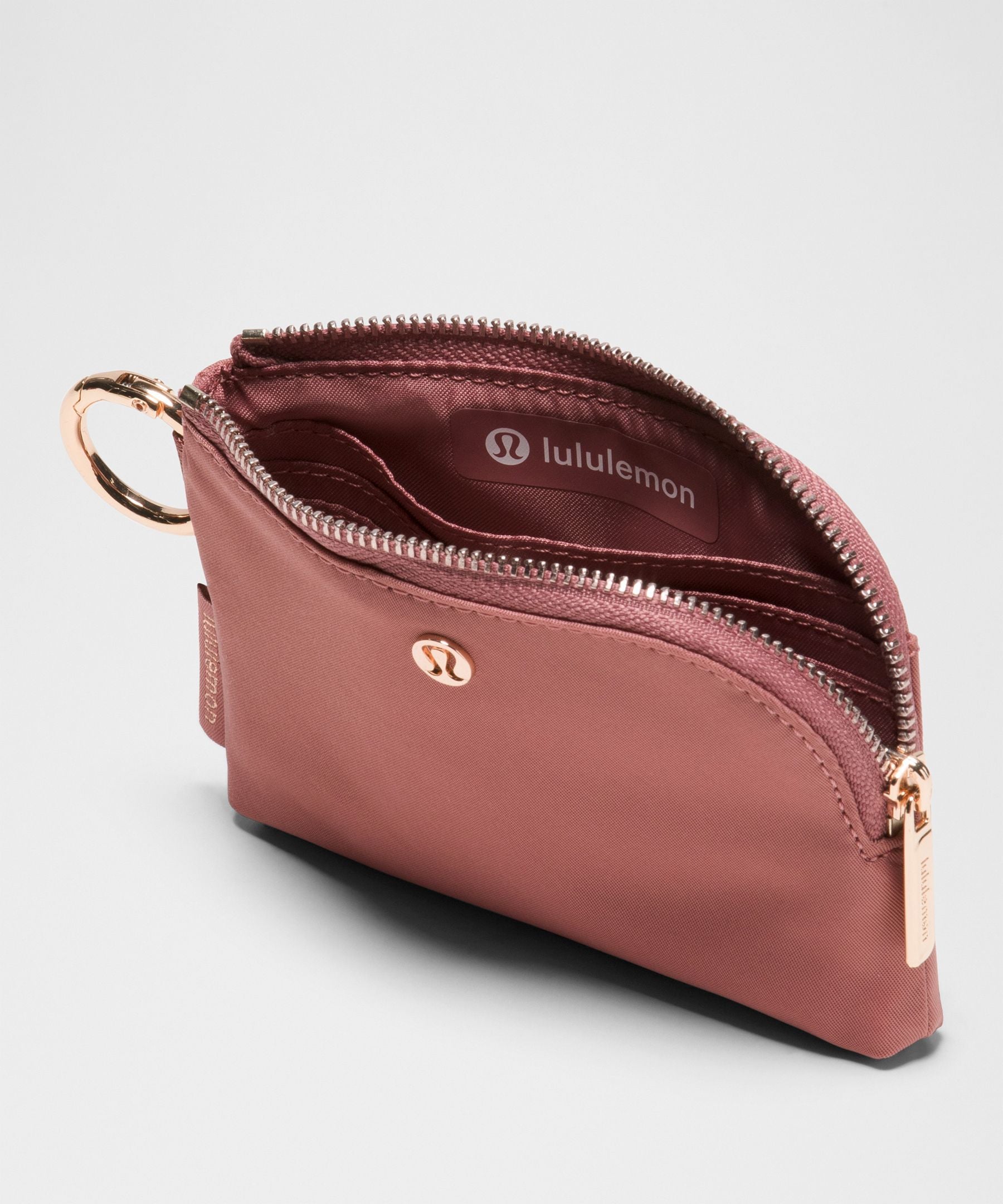 Lululemon Clippable Card Pouch *Metal Hardware