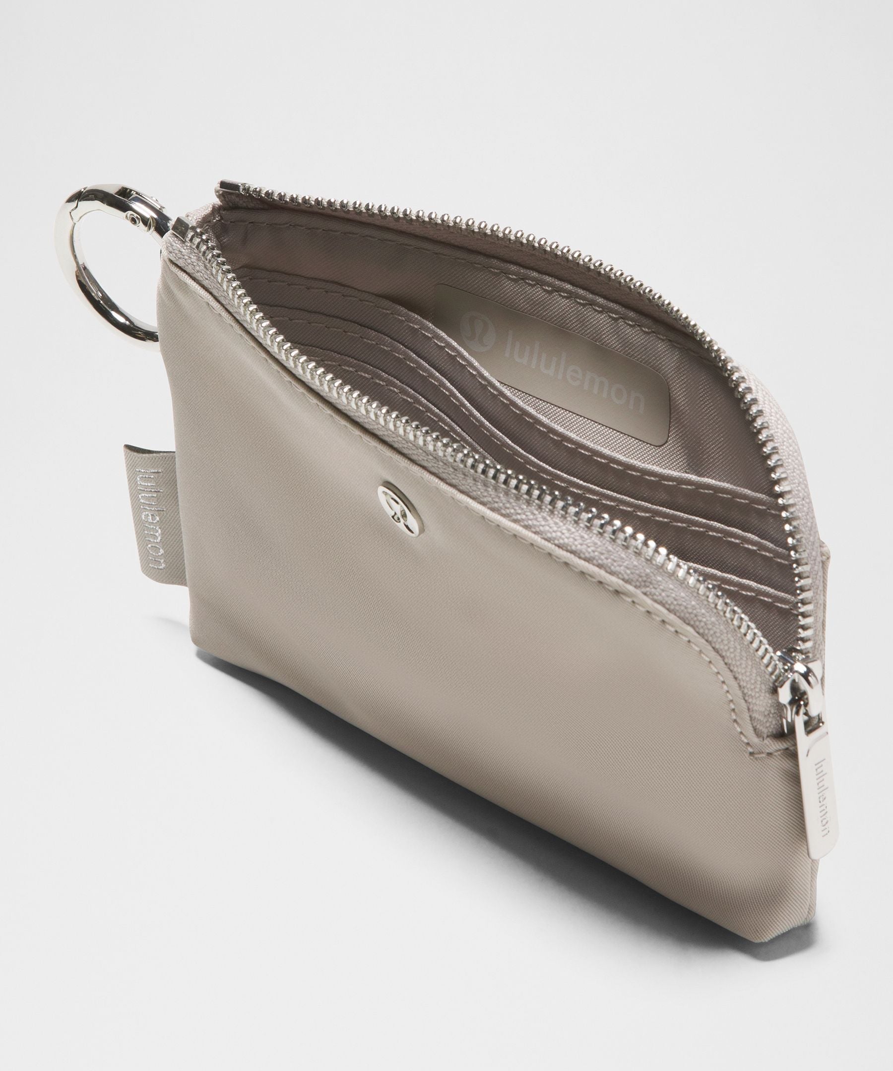 Lululemon Clippable Card Pouch *Metal Hardware