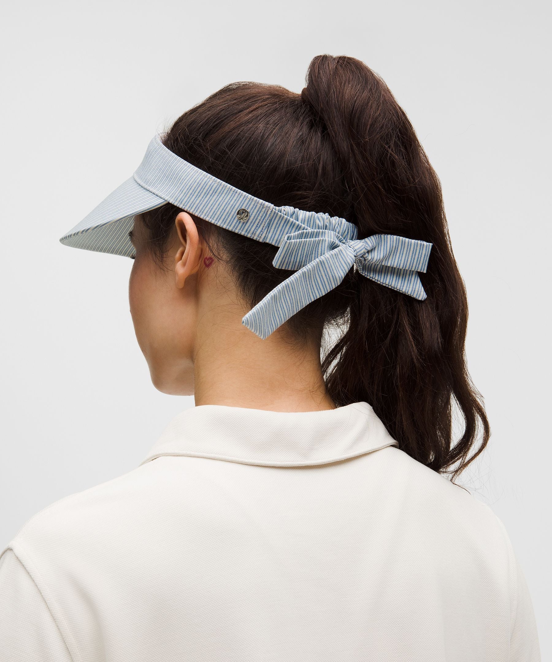 Lululemon Striped Wide Brim Visor