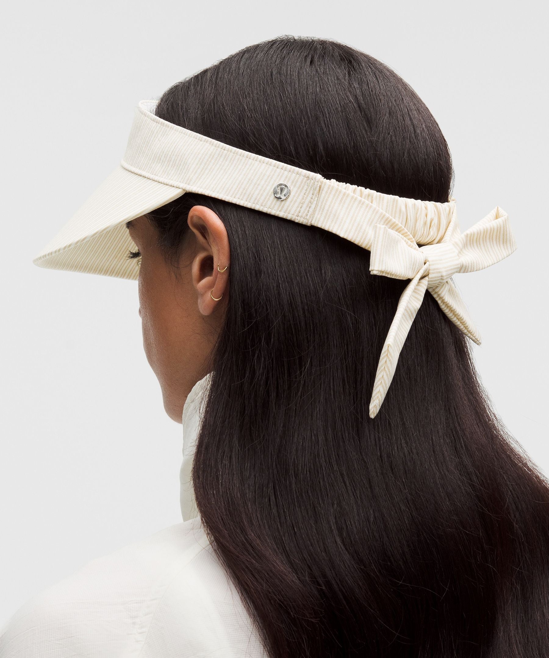 Lululemon Striped Wide Brim Visor