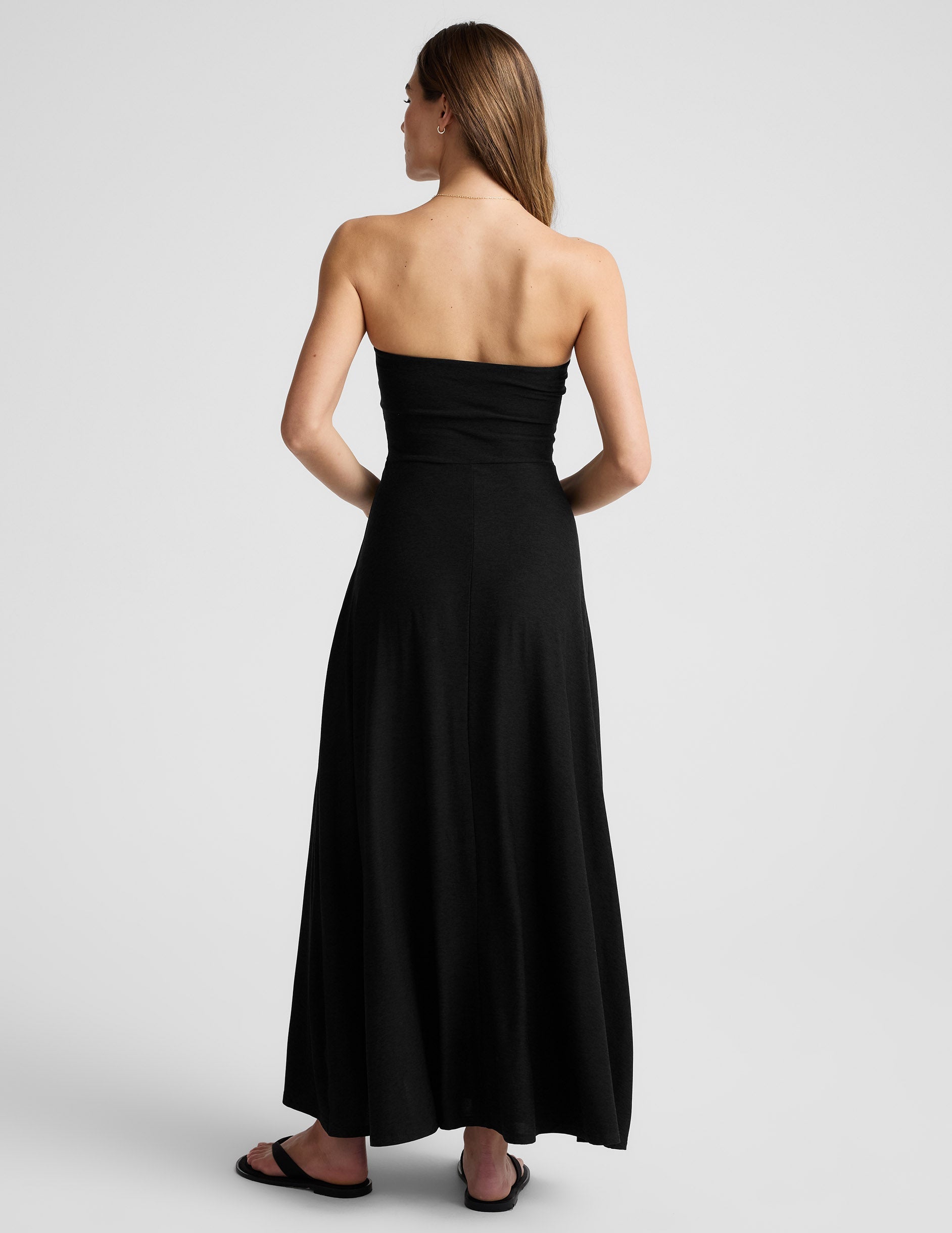 Beyond Yoga Featherweight Strapless Maxi Dress Women's