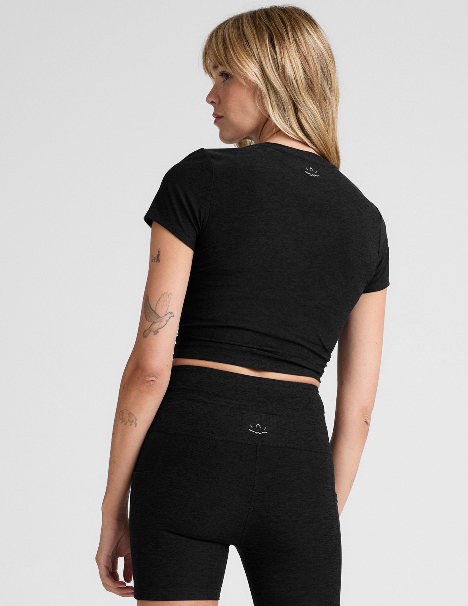 Beyond Yoga Featherweight Cropped Tee Women's