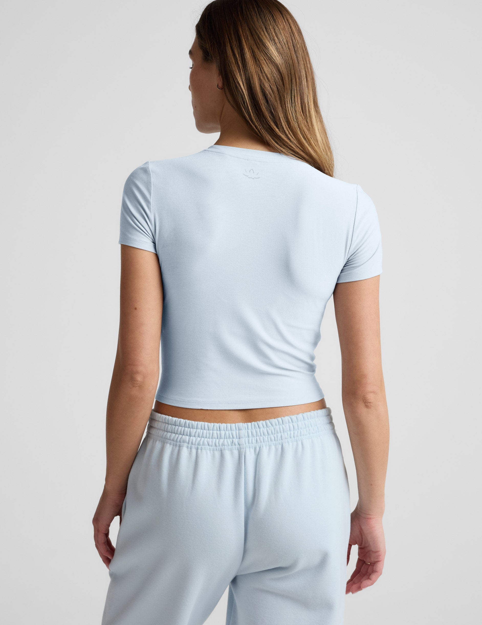 Beyond Yoga Featherweight Cropped Tee Women's