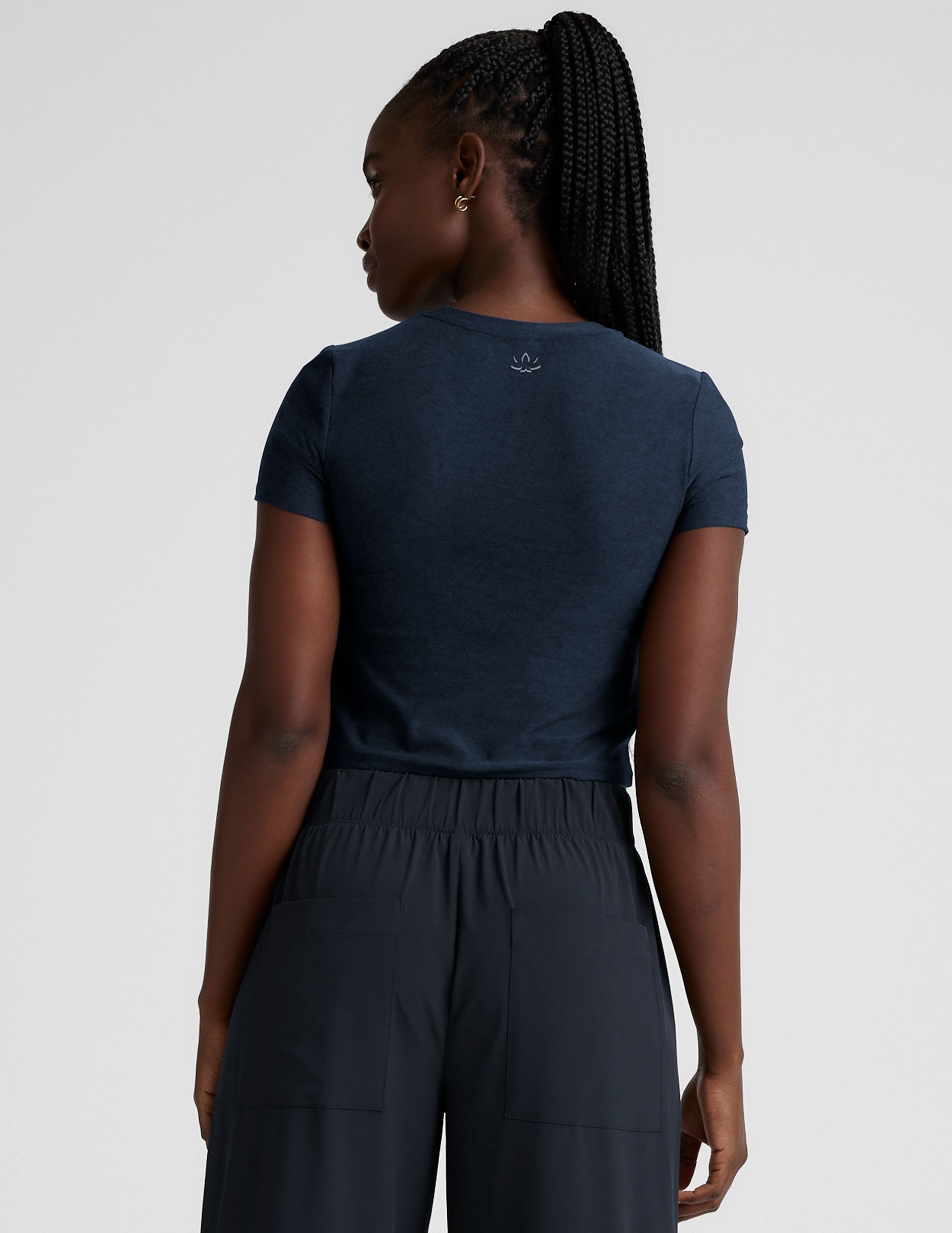 Beyond Yoga Featherweight Cropped Tee Women's