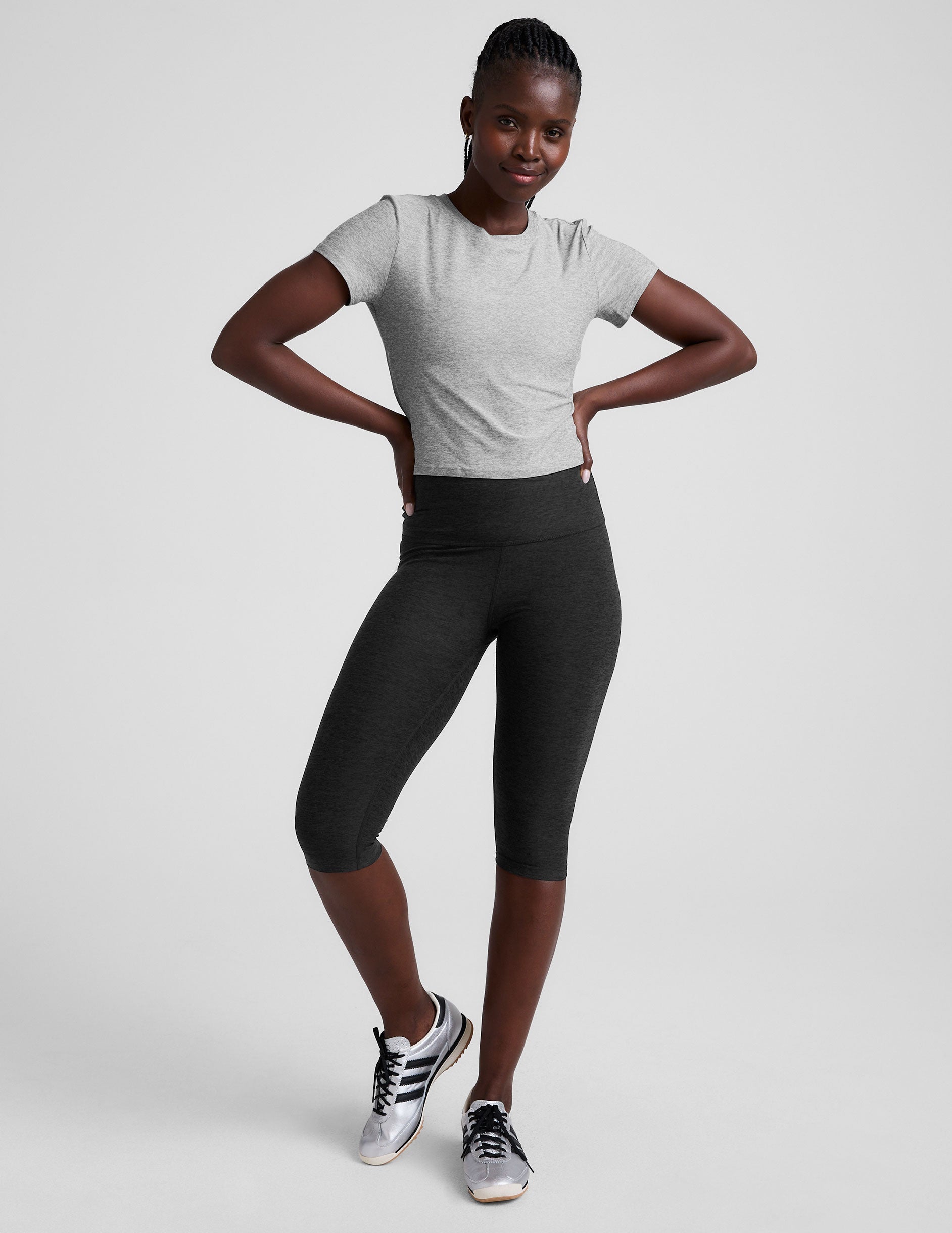 Beyond Yoga Featherweight Cropped Tee Women's