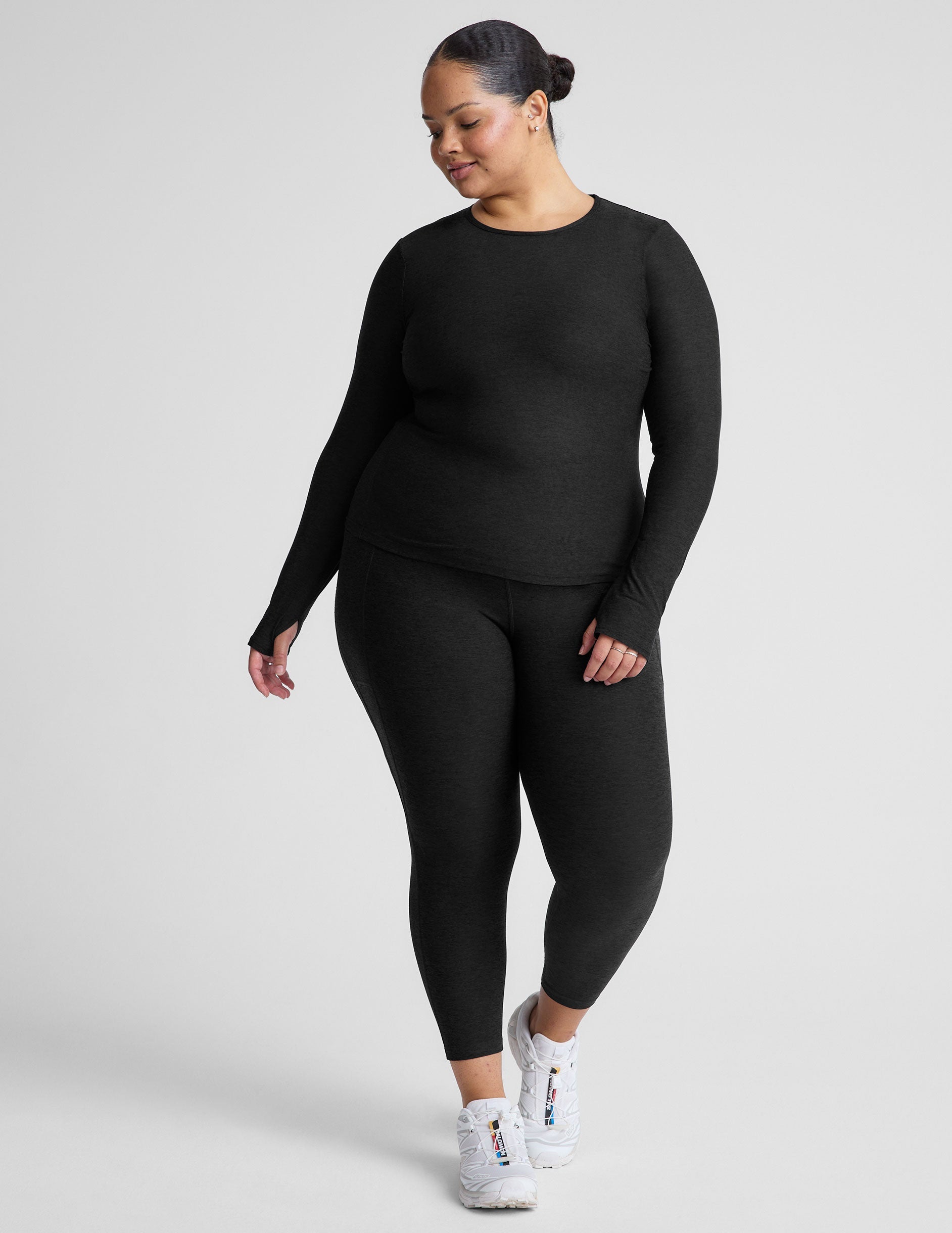 Beyond Yoga Featherweight Classic Crew Pullover Women's