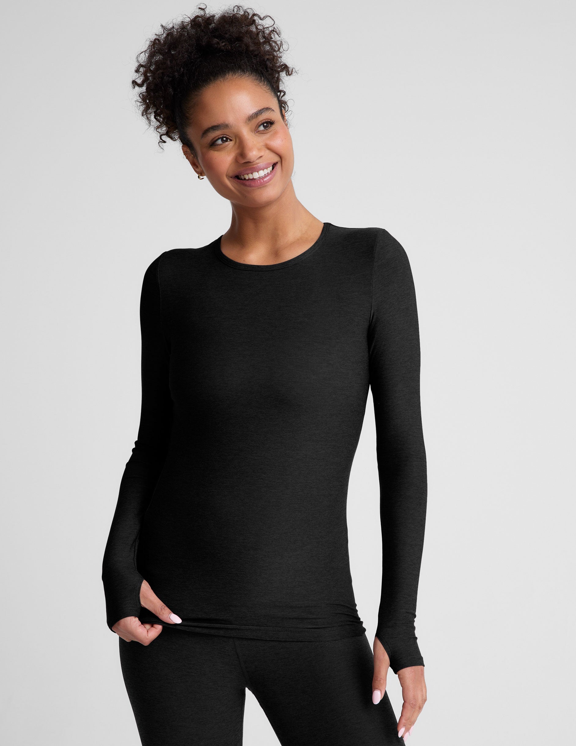 Beyond Yoga Featherweight Classic Crew Pullover Women's