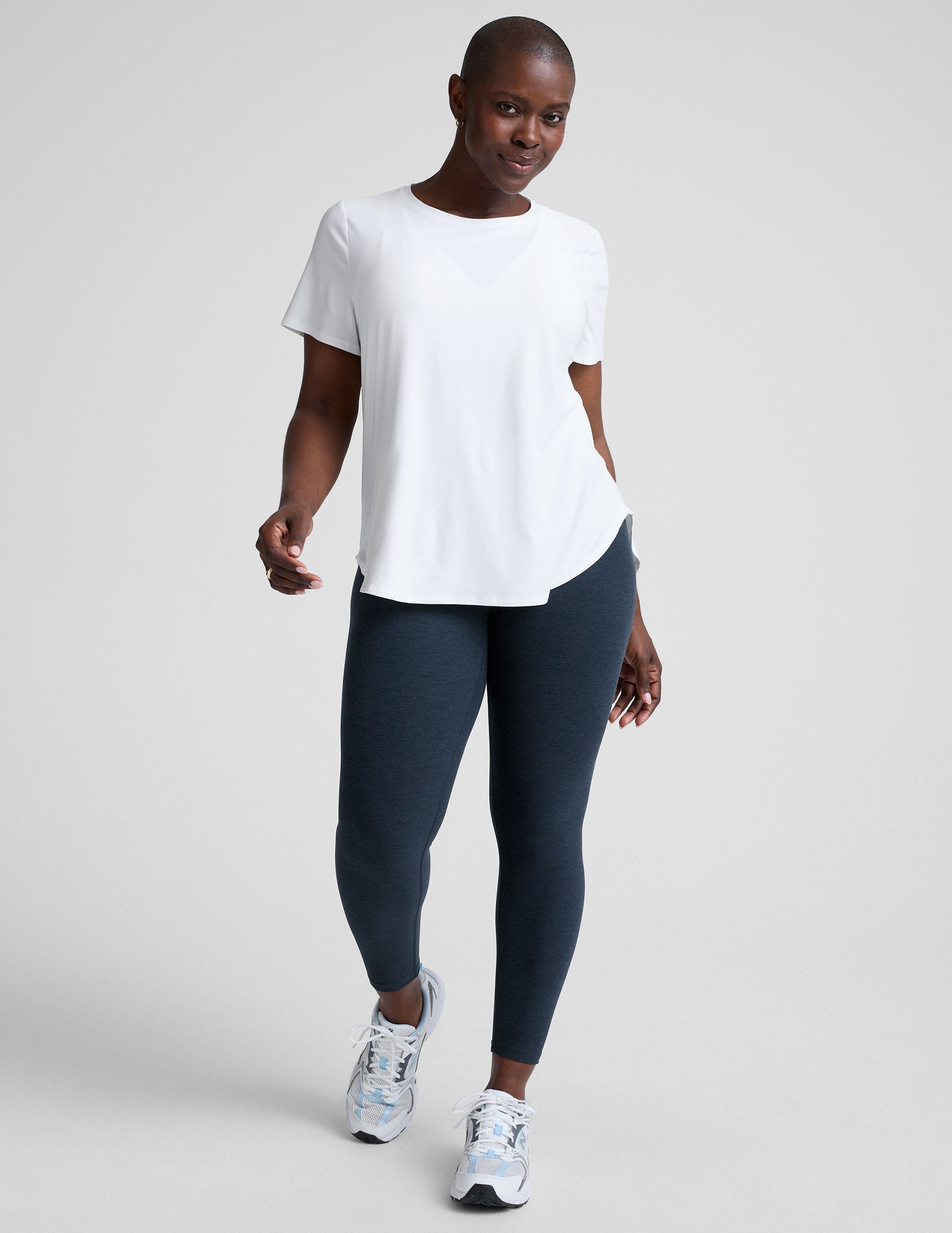 Beyond Yoga Featherweight On The Down Low Tee Women's