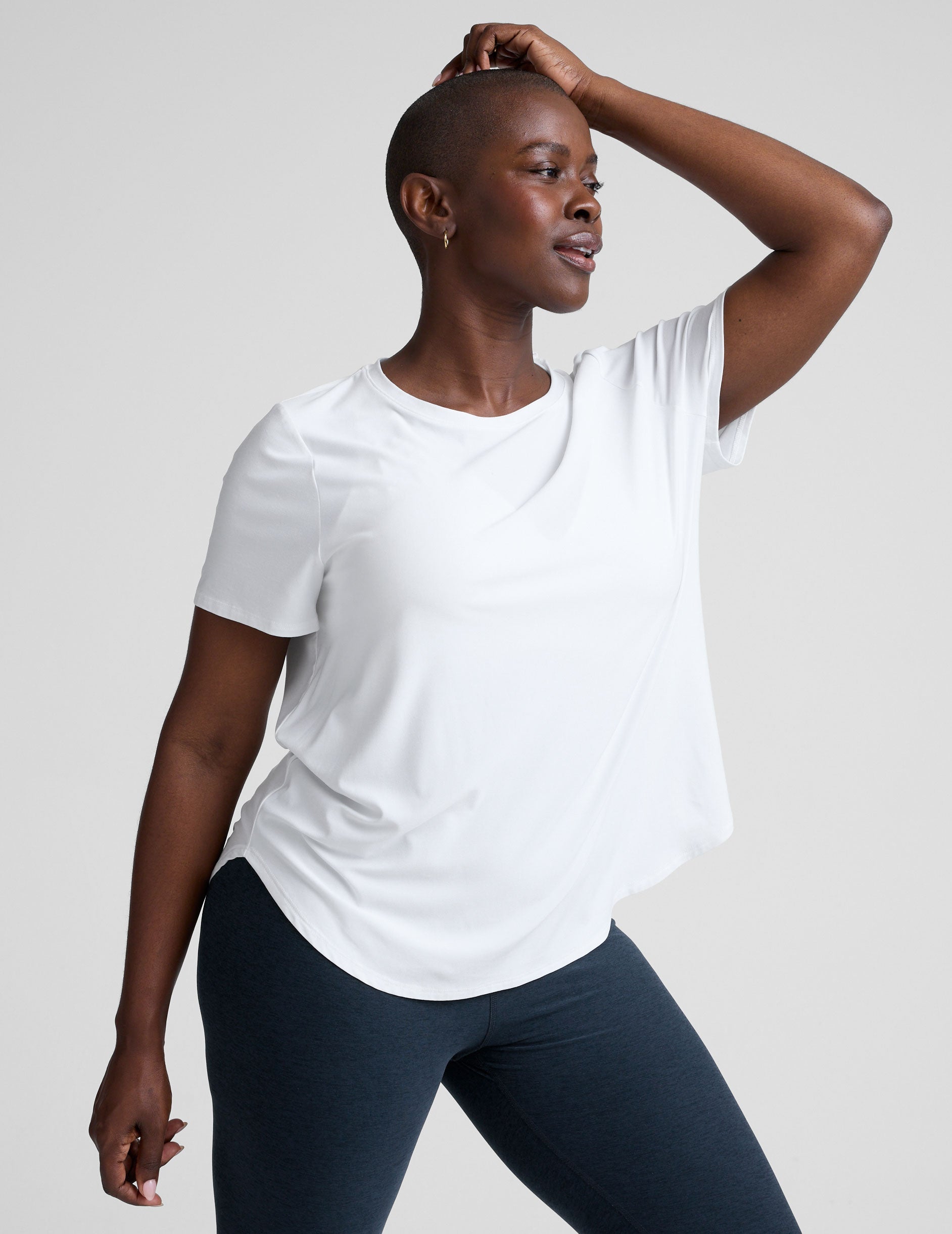 Beyond Yoga Featherweight On The Down Low Tee Women's