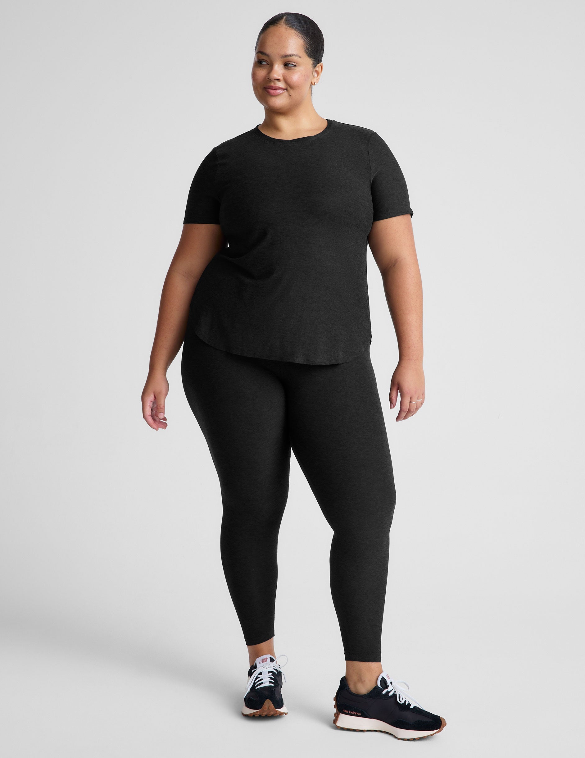 Beyond Yoga Featherweight On The Down Low Tee Women's
