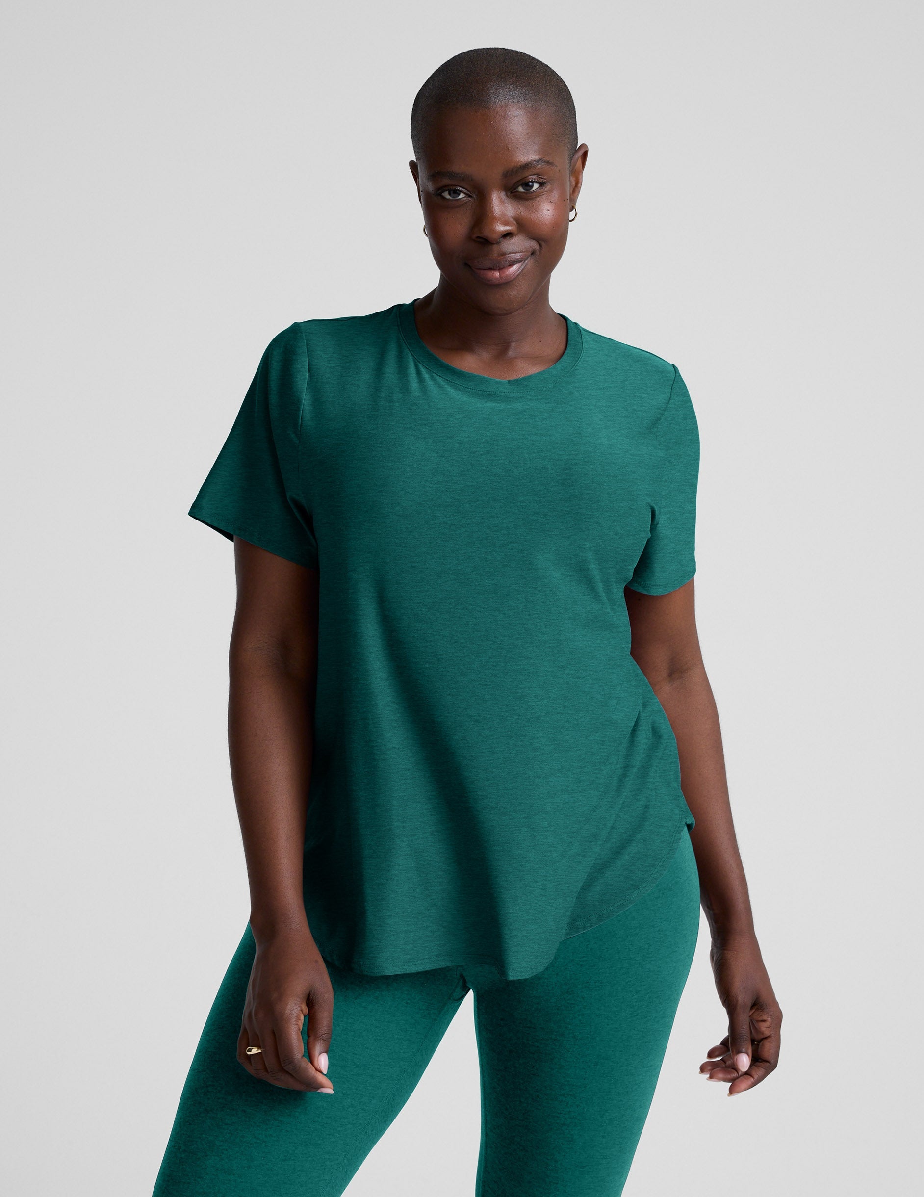 Beyond Yoga Featherweight On The Down Low Tee Women's