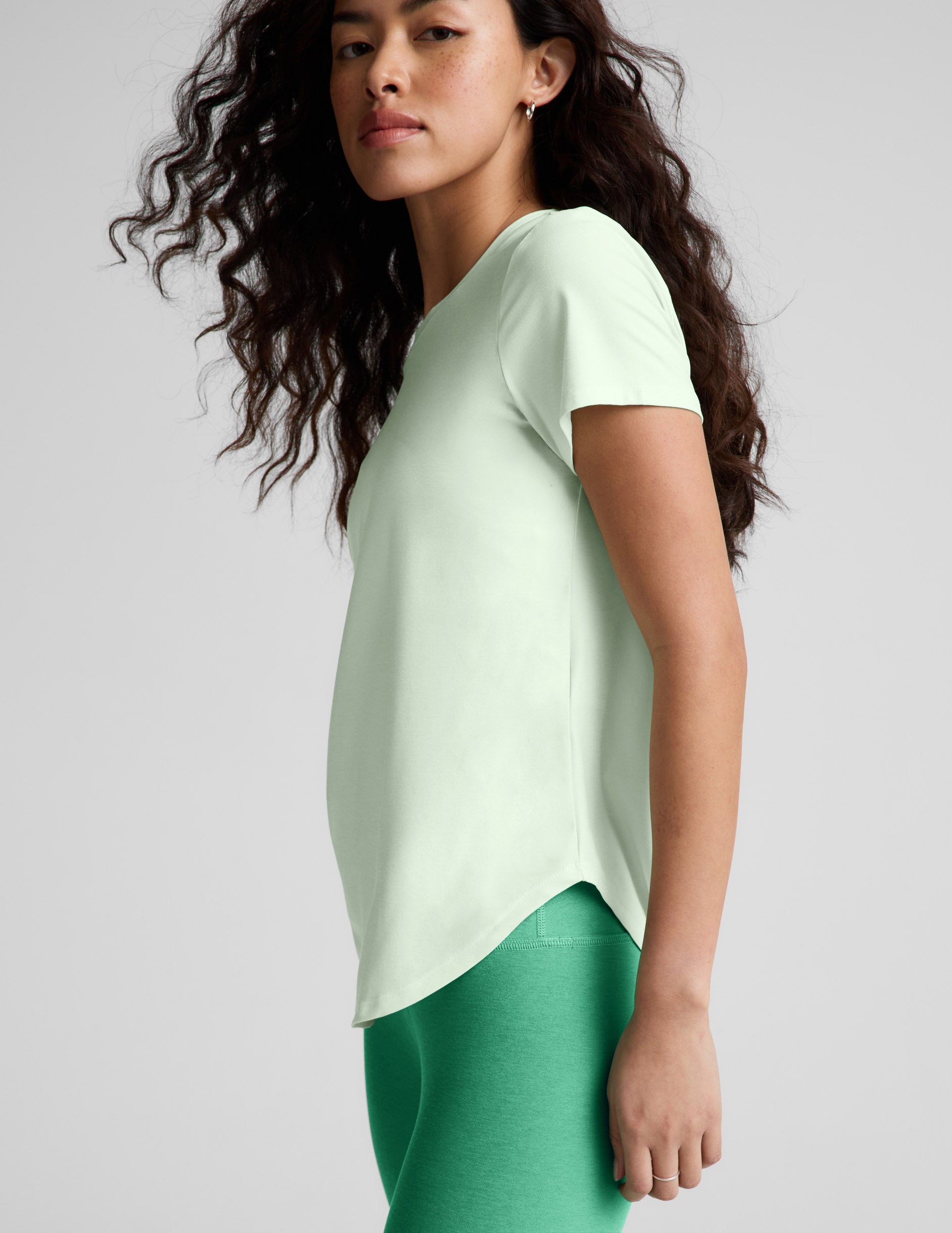 Beyond Yoga Featherweight On The Down Low Tee Women's