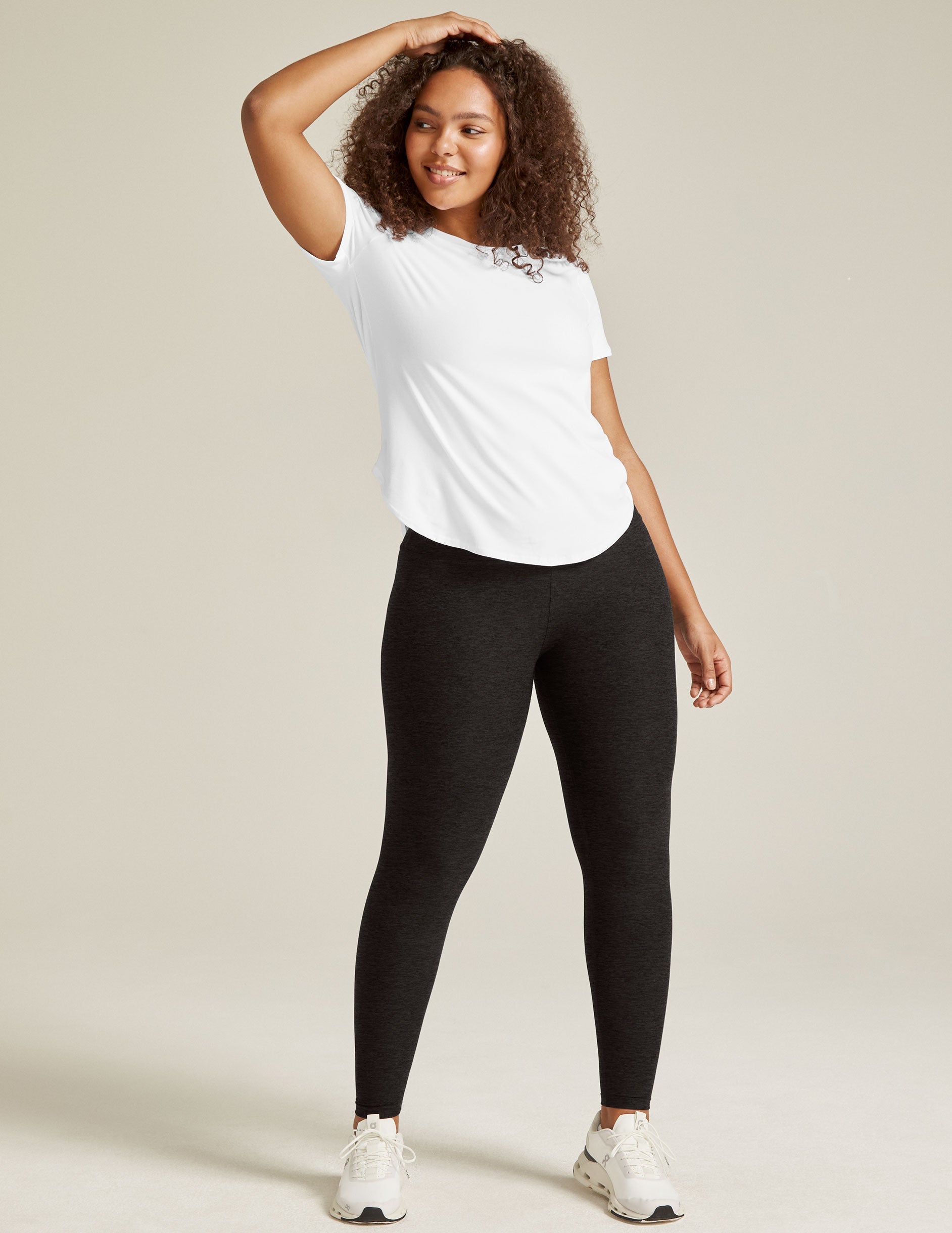 Beyond Yoga Featherweight On The Down Low Tee Women's