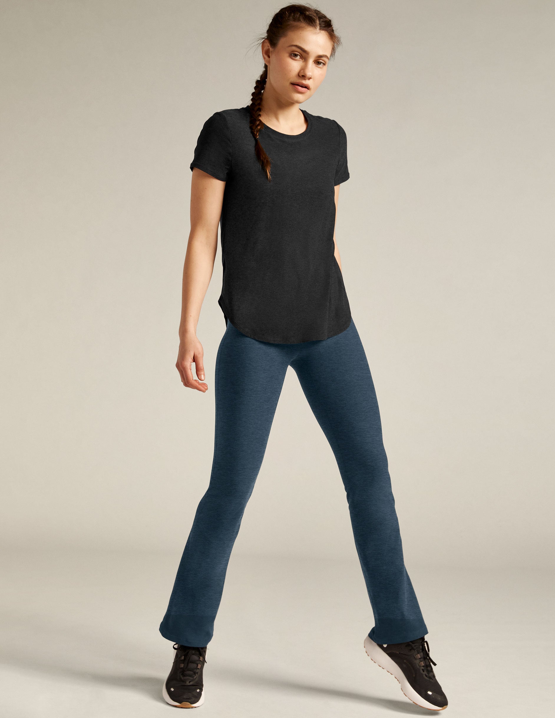 Beyond Yoga Featherweight On The Down Low Tee Women's