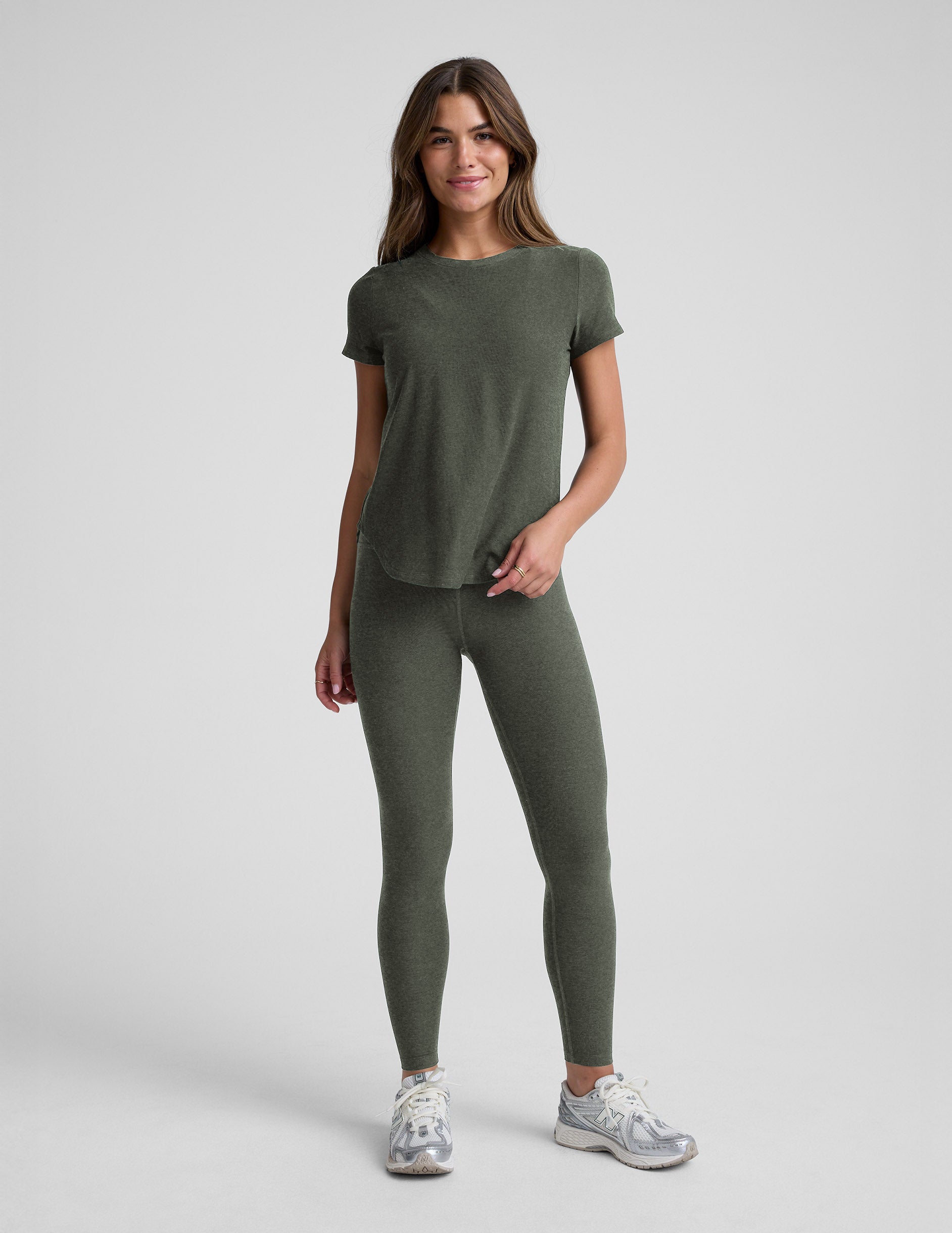 Beyond Yoga Featherweight On The Down Low Tee Women's