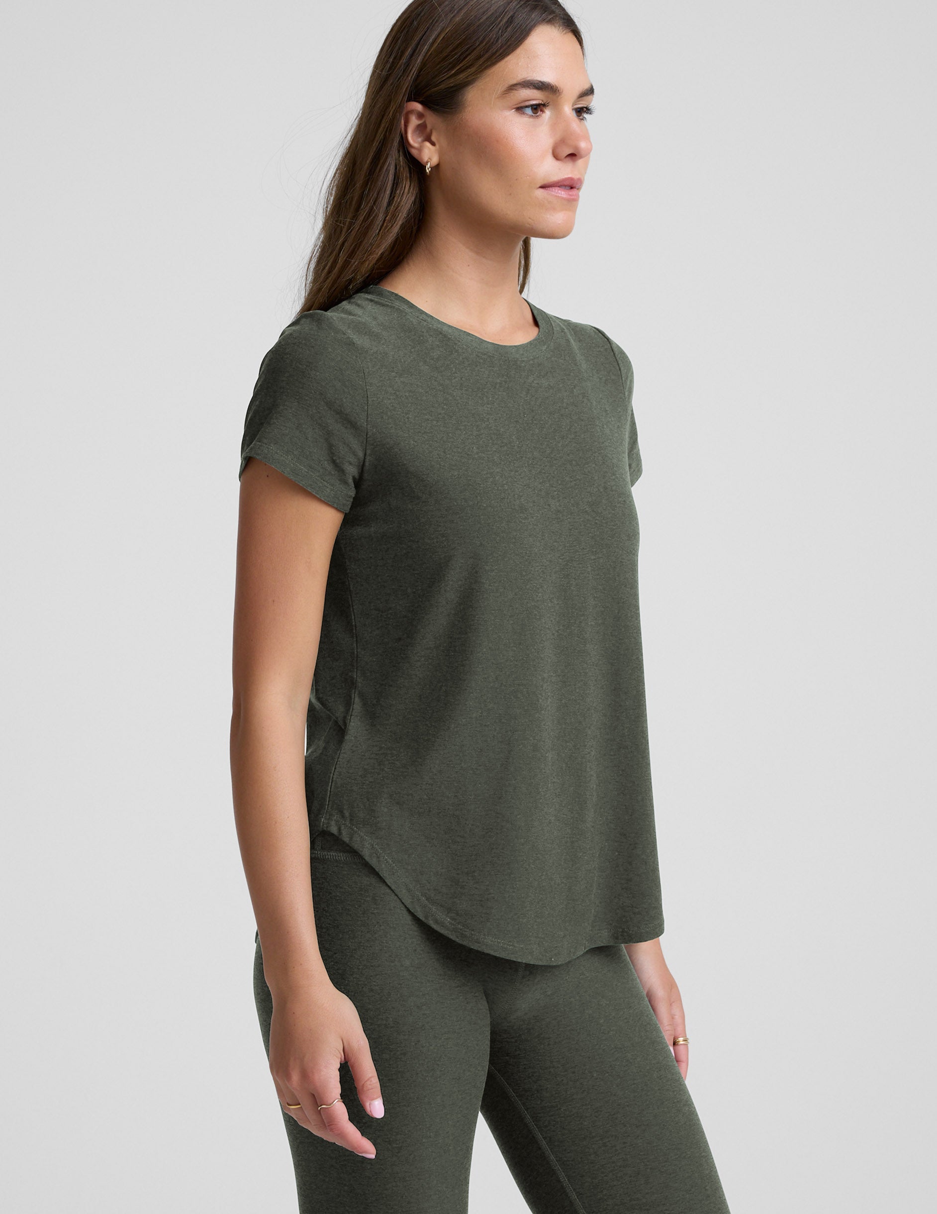 Beyond Yoga Featherweight On The Down Low Tee Women's