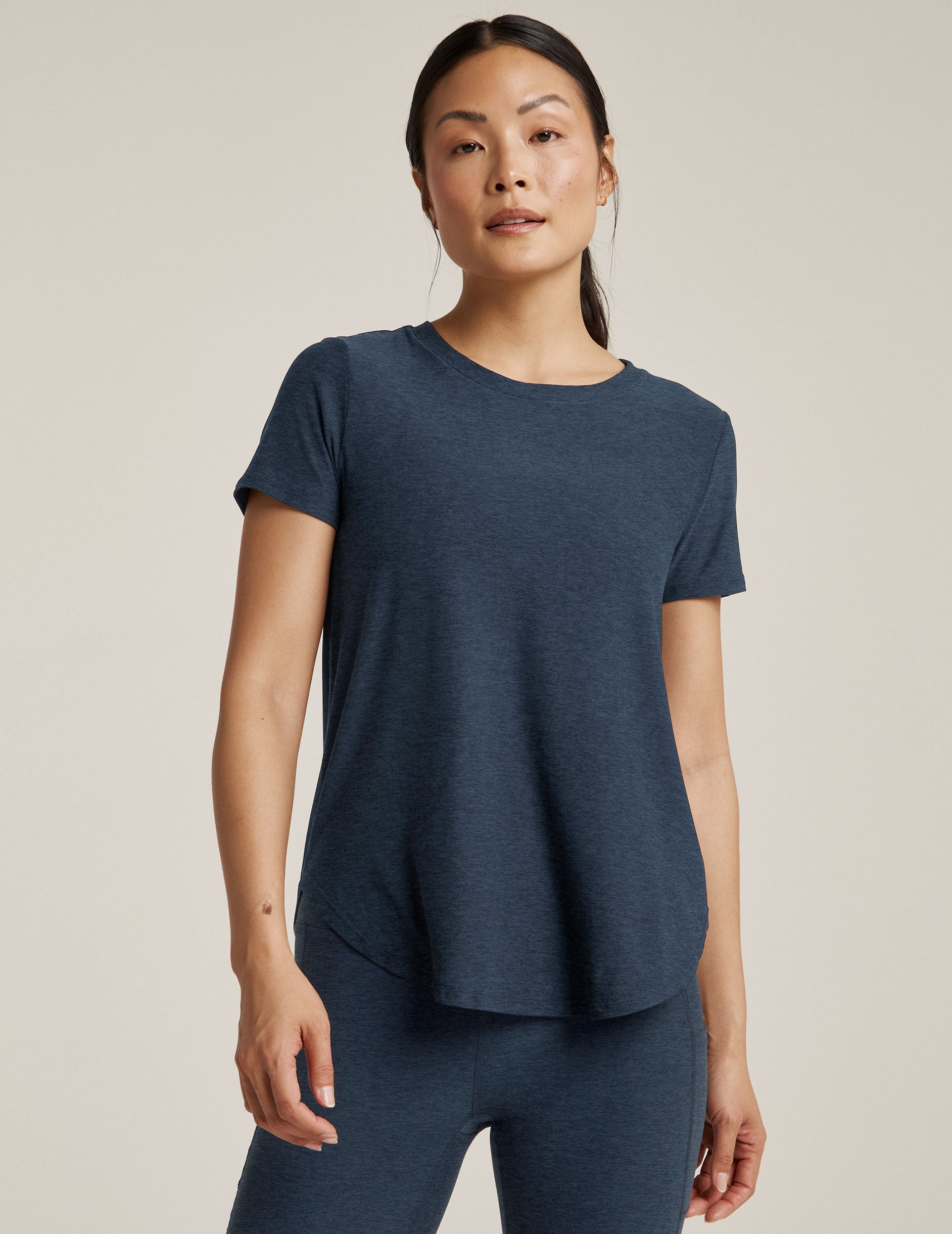 Beyond Yoga Featherweight On The Down Low Tee Women's