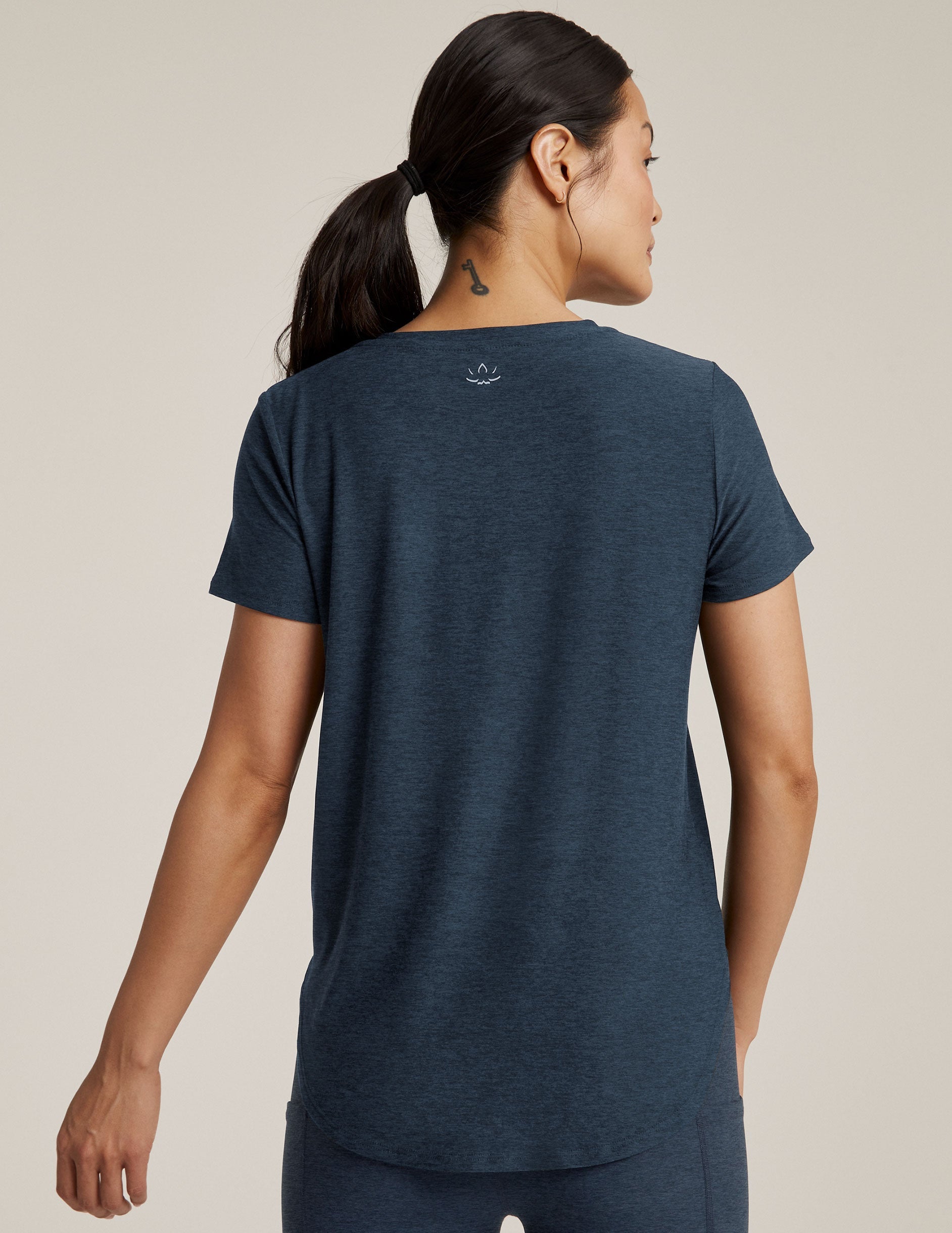 Beyond Yoga Featherweight On The Down Low Tee Women's