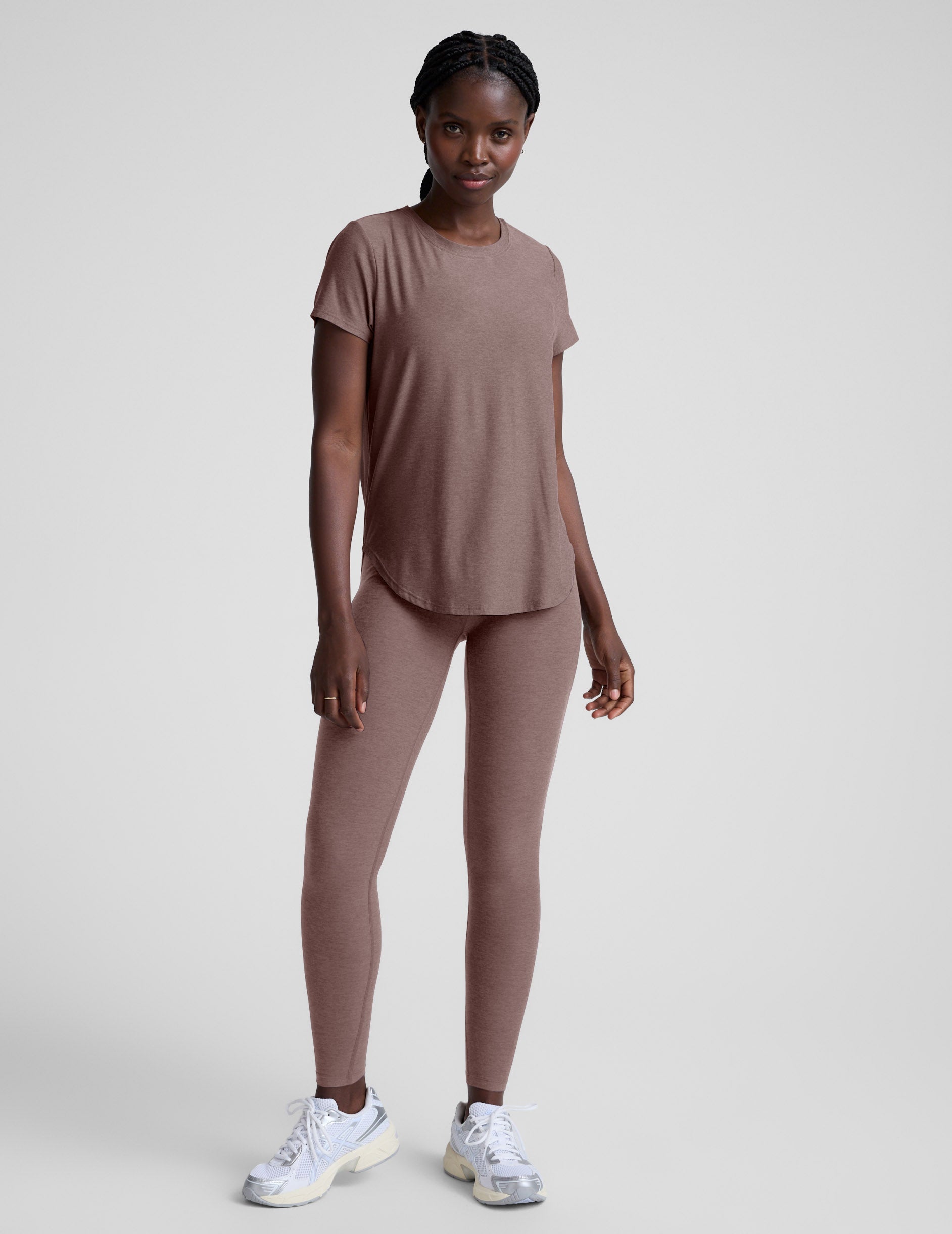 Beyond Yoga Featherweight On The Down Low Tee Women's
