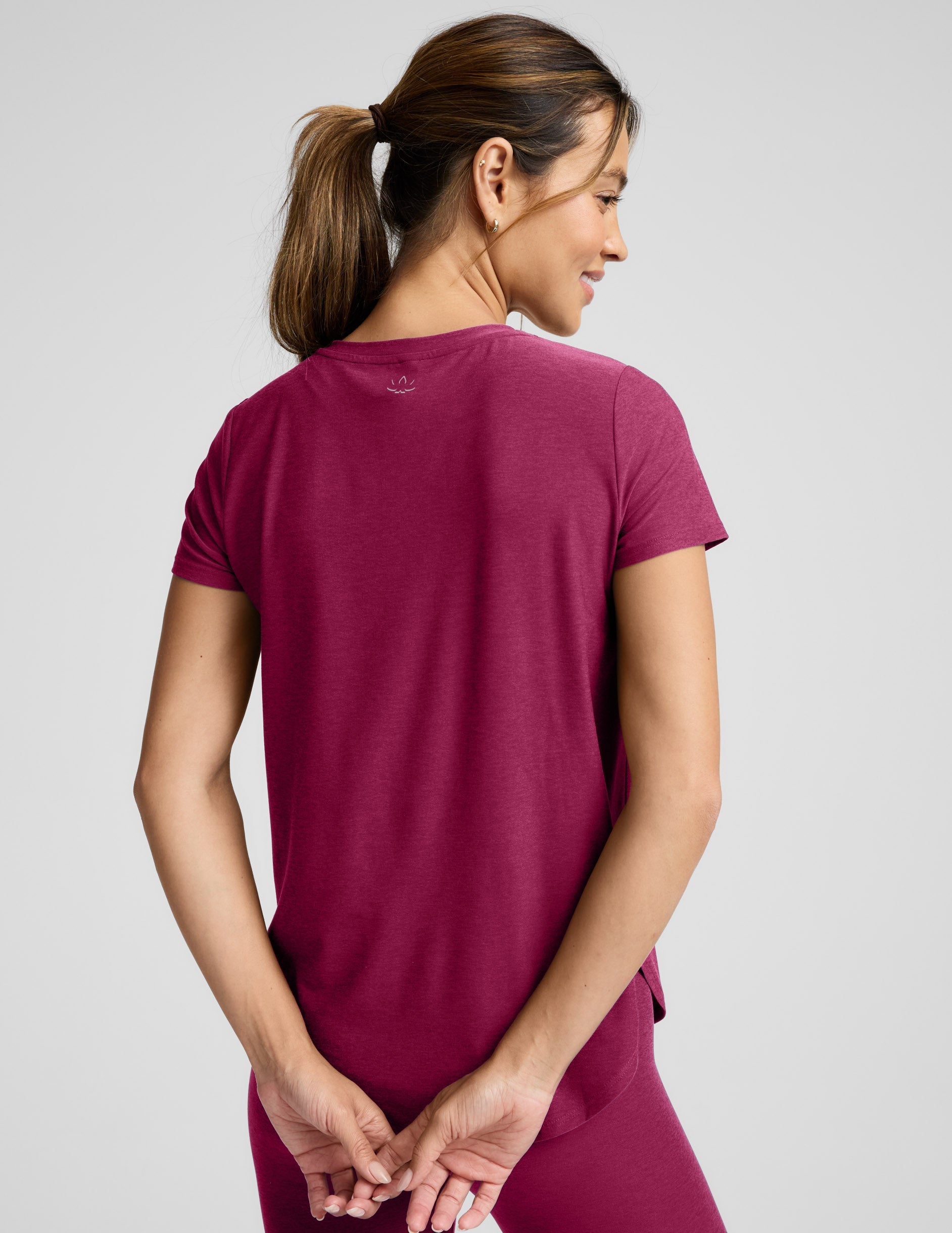 Beyond Yoga Featherweight On The Down Low Tee Women's