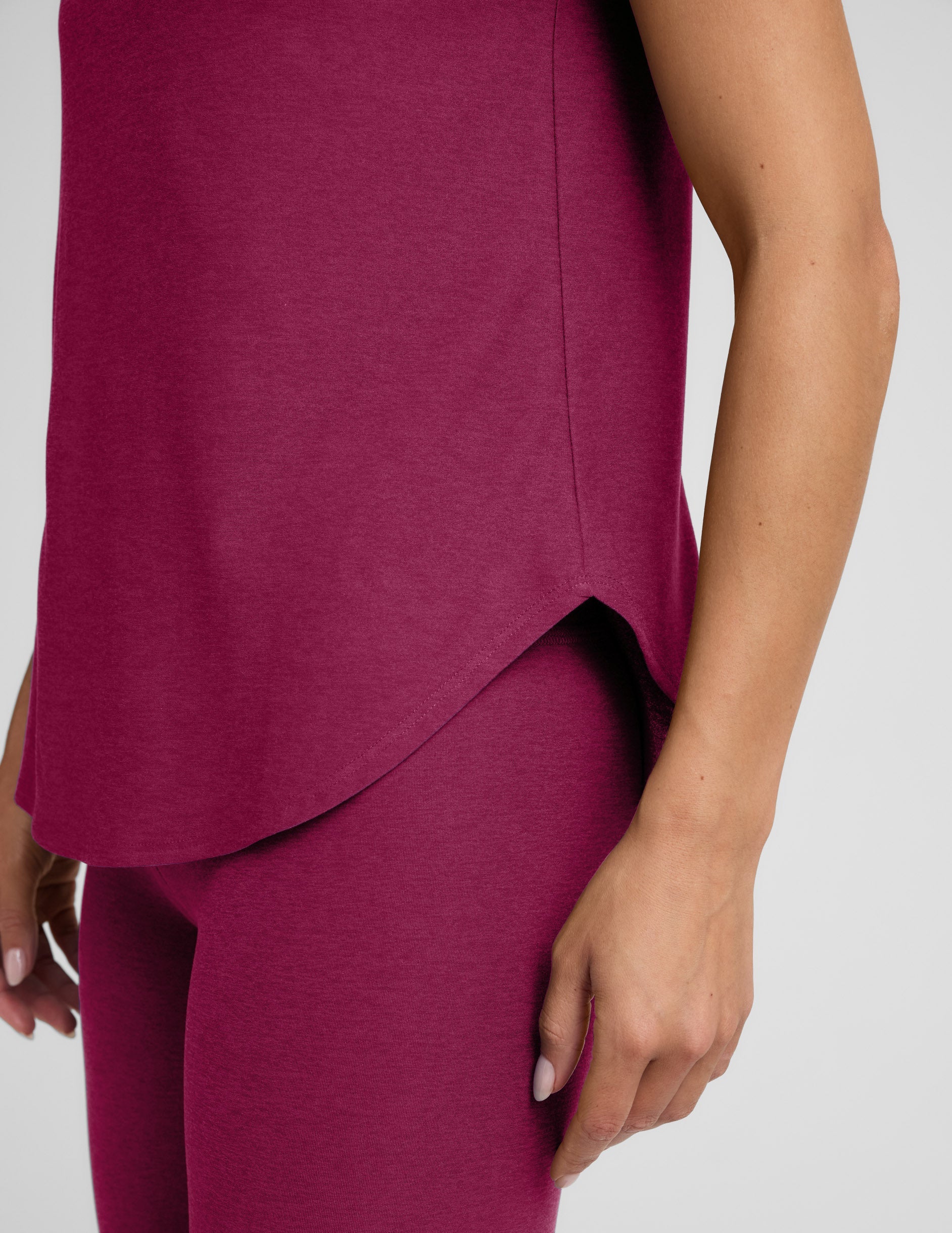 Beyond Yoga Featherweight On The Down Low Tee Women's