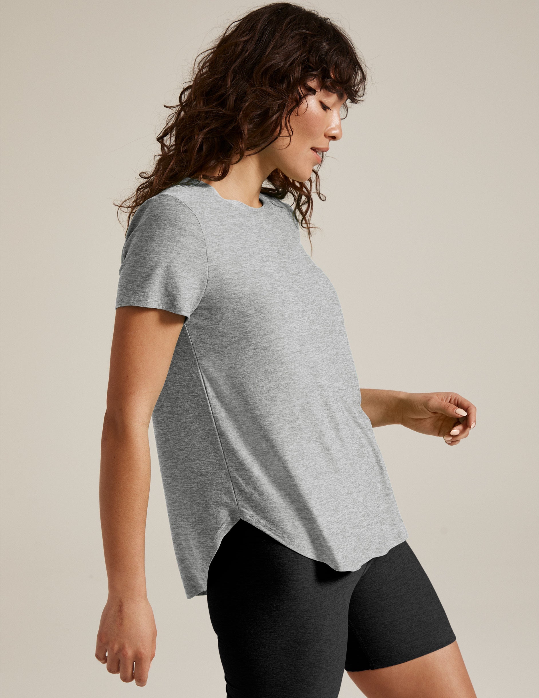 Beyond Yoga Featherweight On The Down Low Tee Women's
