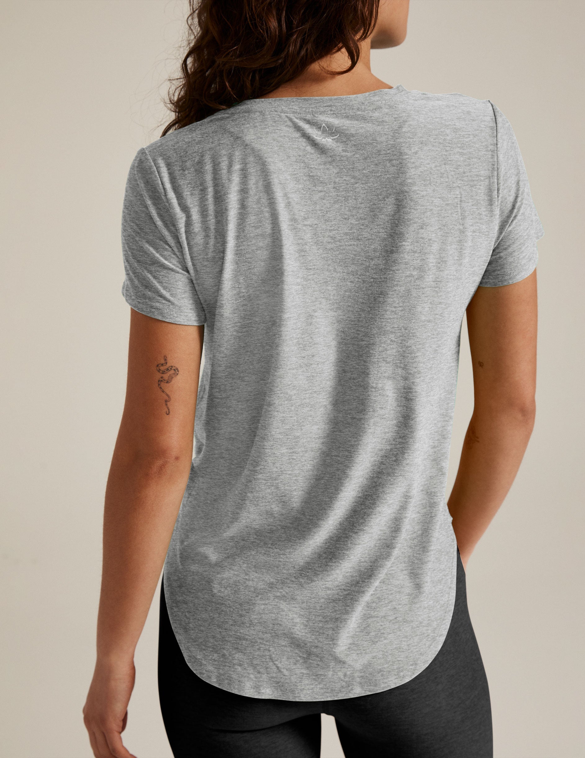 Beyond Yoga Featherweight On The Down Low Tee Women's