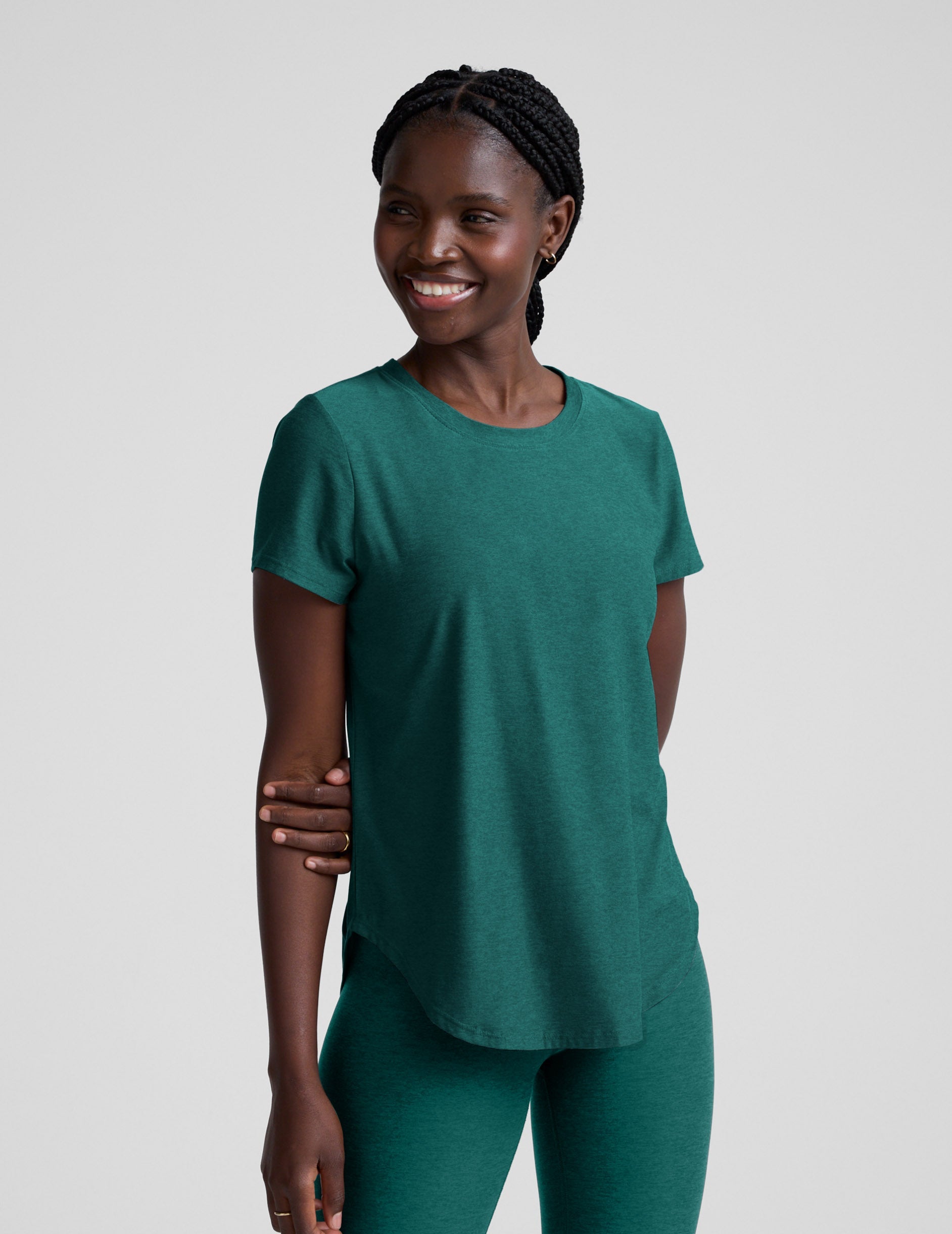 Beyond Yoga Featherweight On The Down Low Tee Women's