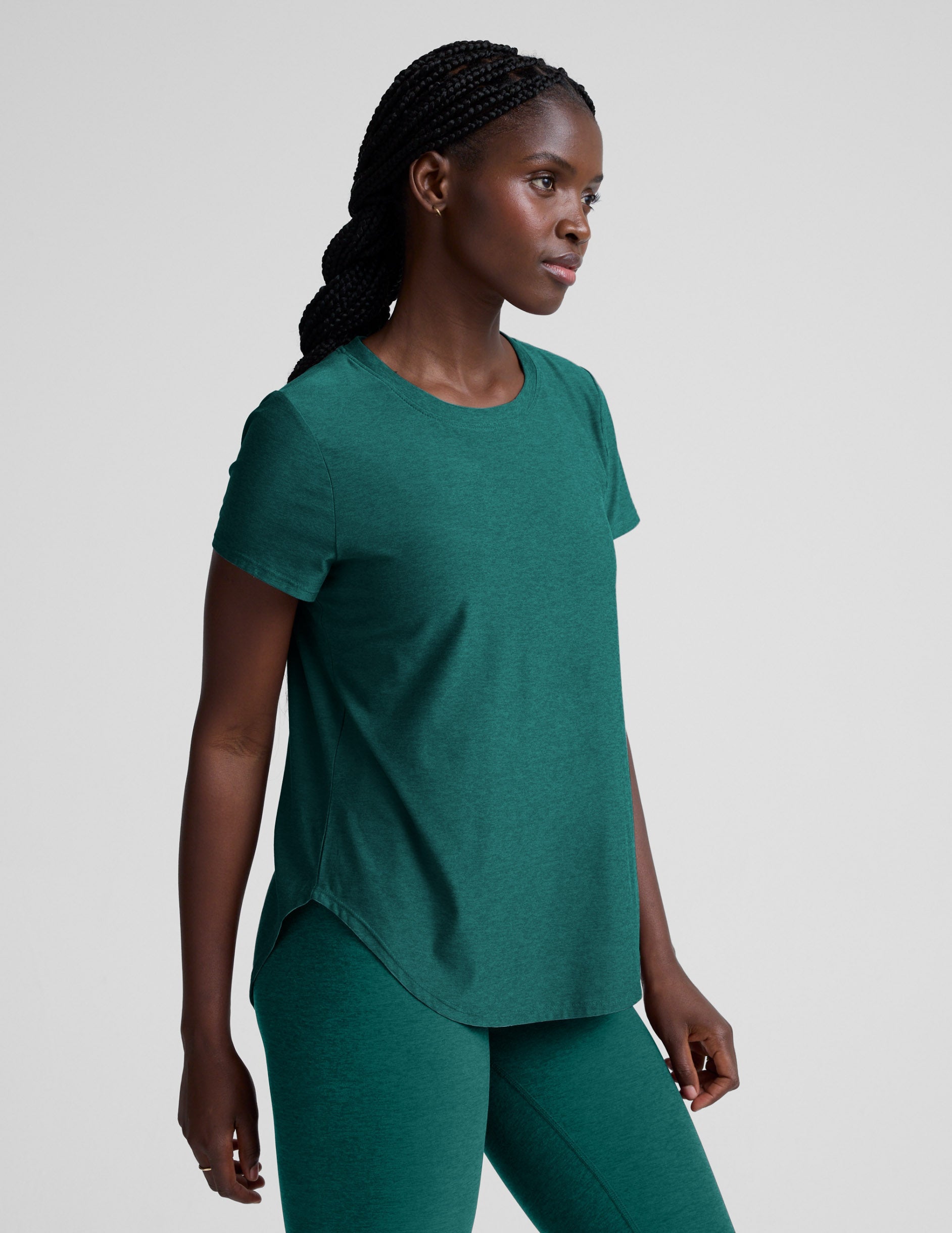 Beyond Yoga Featherweight On The Down Low Tee Women's